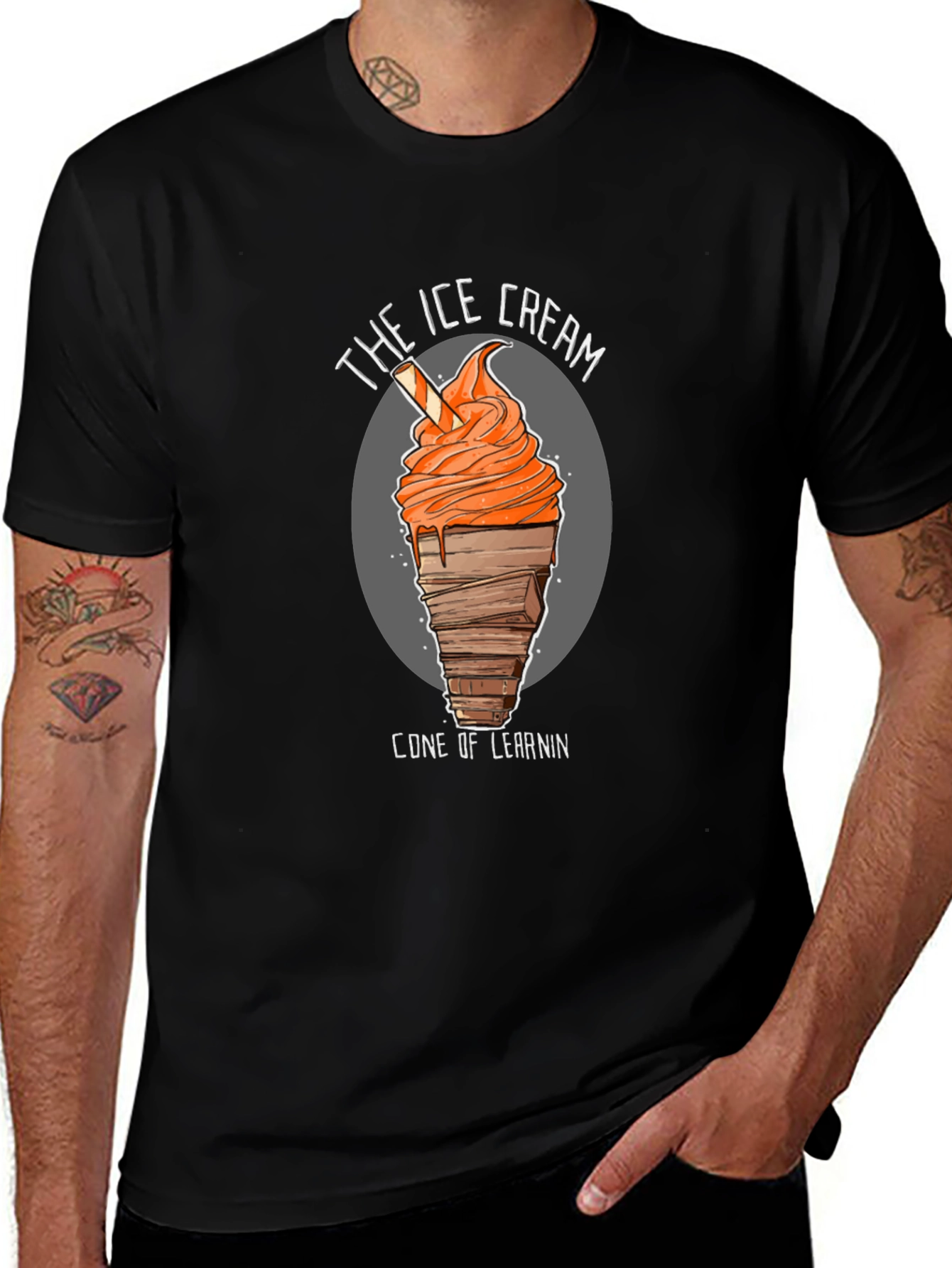 The Ice Cream Cone of Learnin T-Shirt