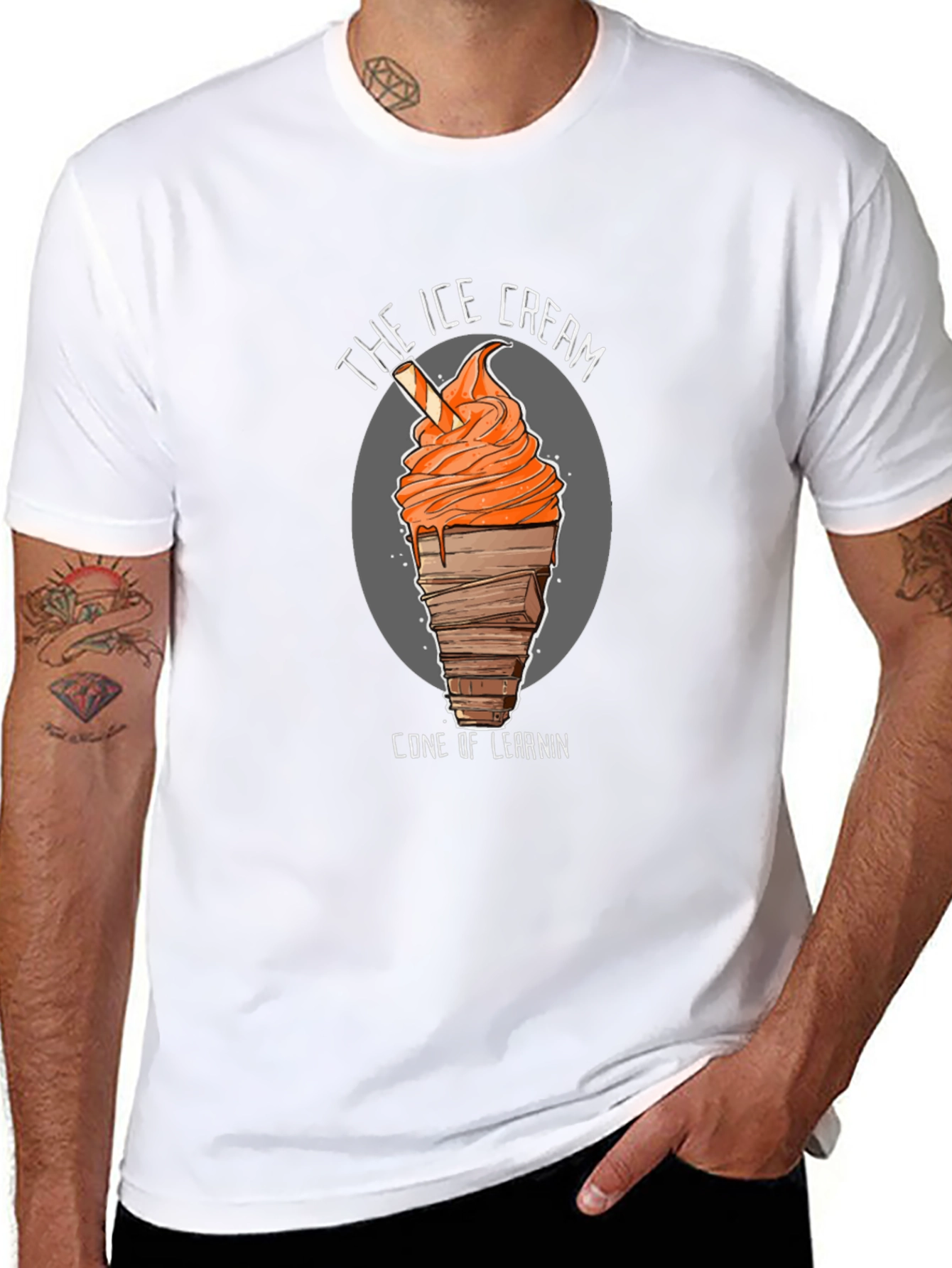 The Ice Cream Cone of Learnin T-Shirt