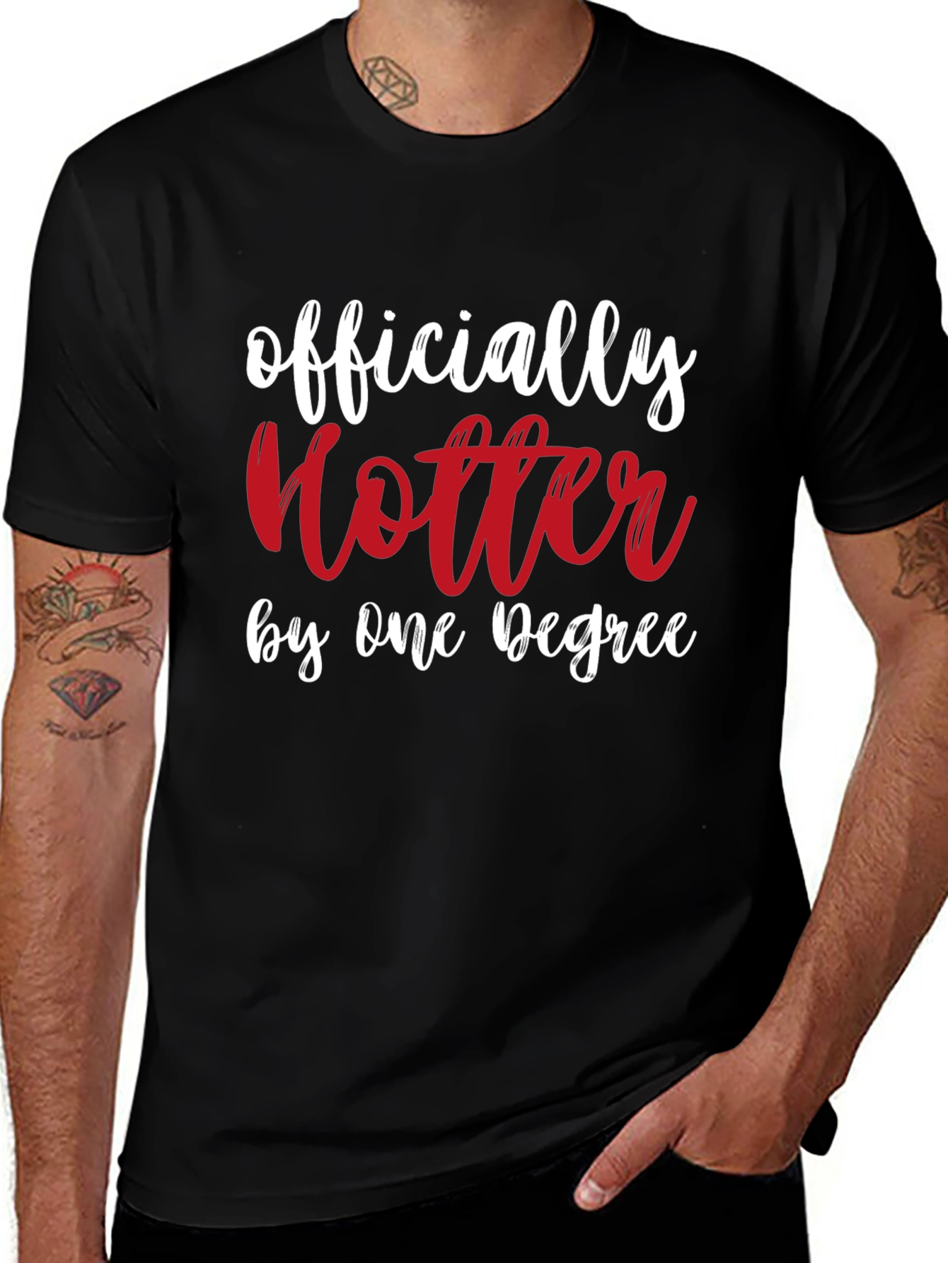 Officially Hotter Tee - Funny Graduate Gift Shirt