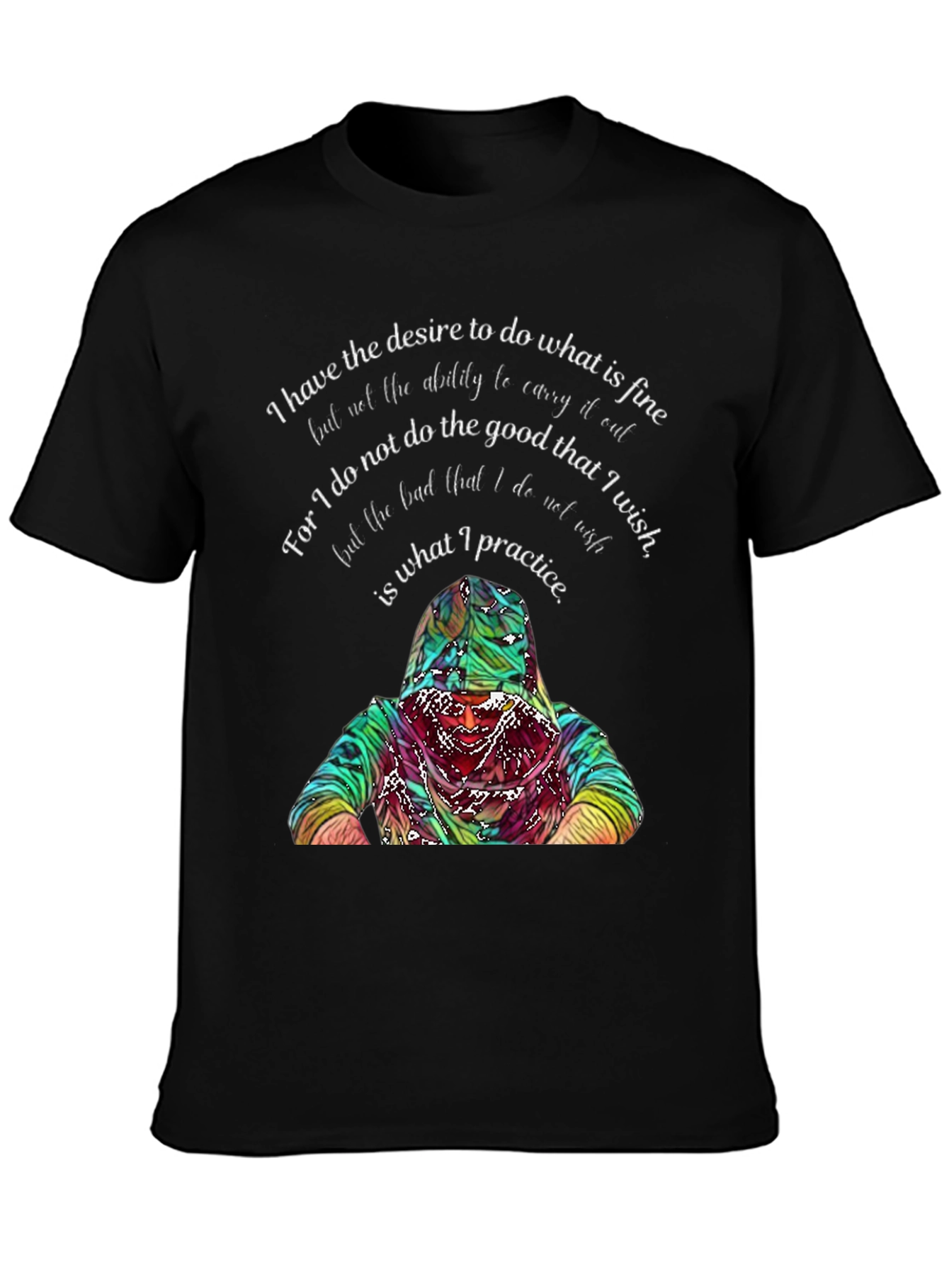 Inspirational Graphic Tee - Desire & Practice