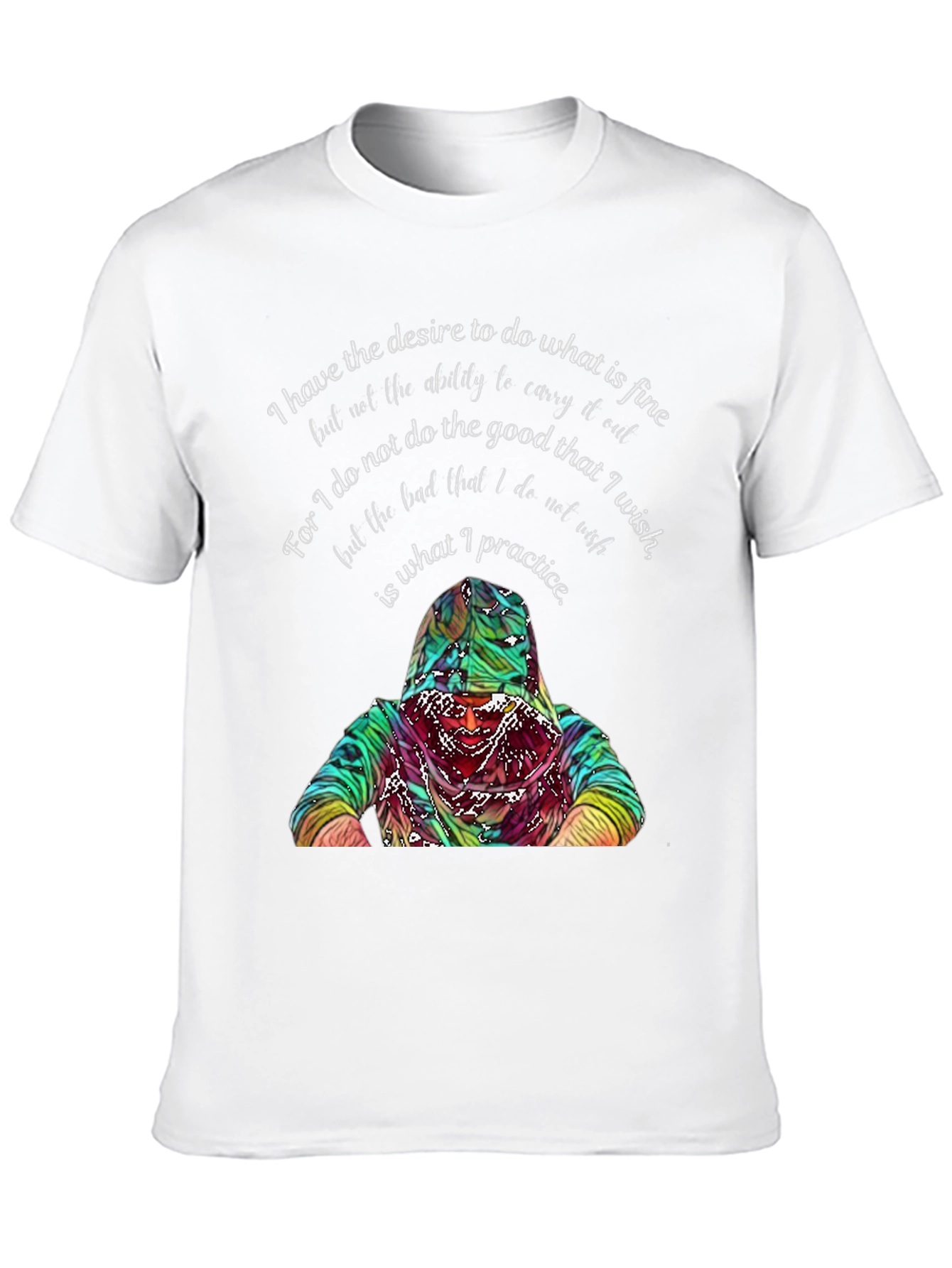 Inspirational Graphic Tee - Desire & Practice