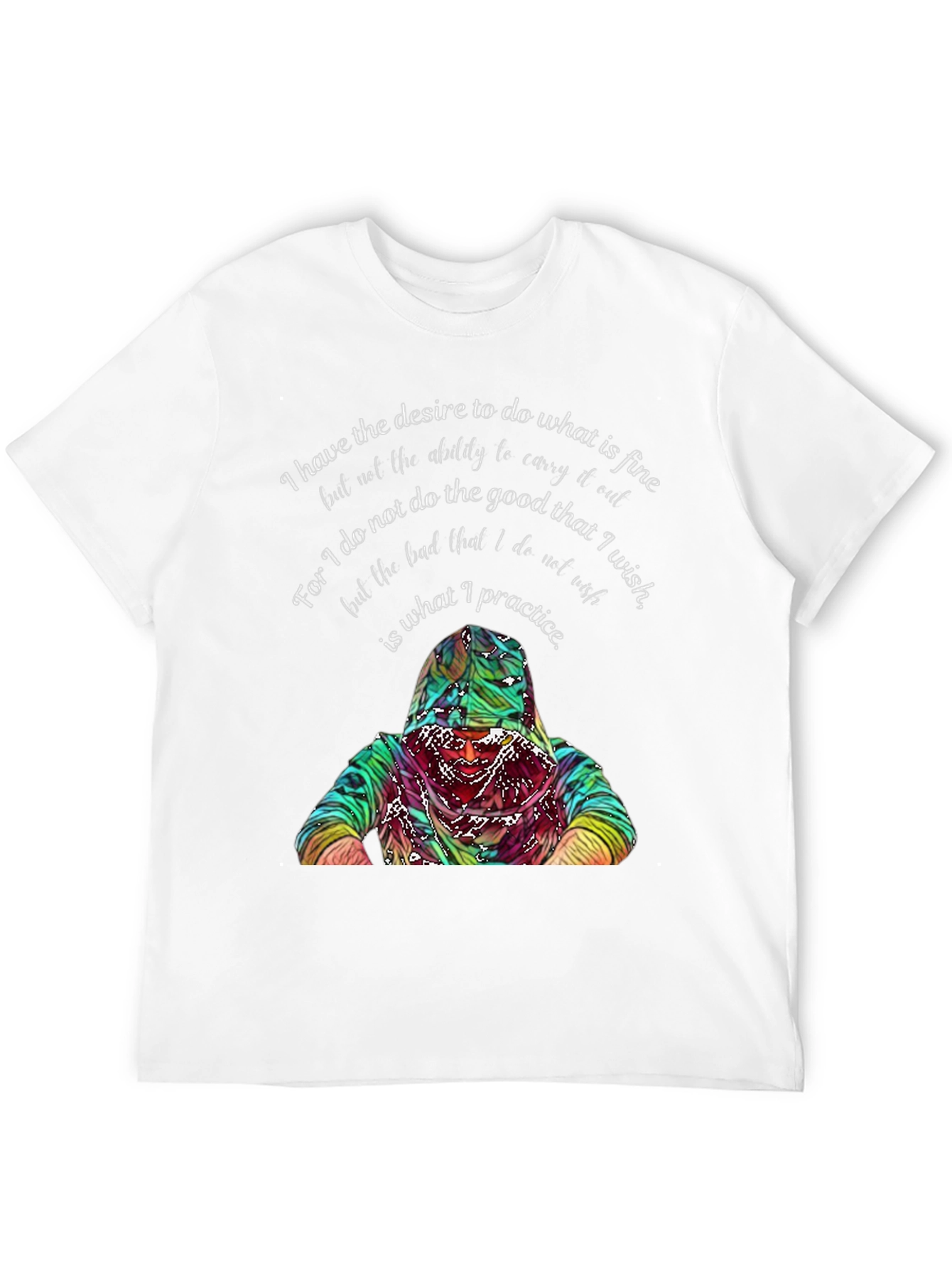 Inspirational Graphic Tee - Desire & Practice