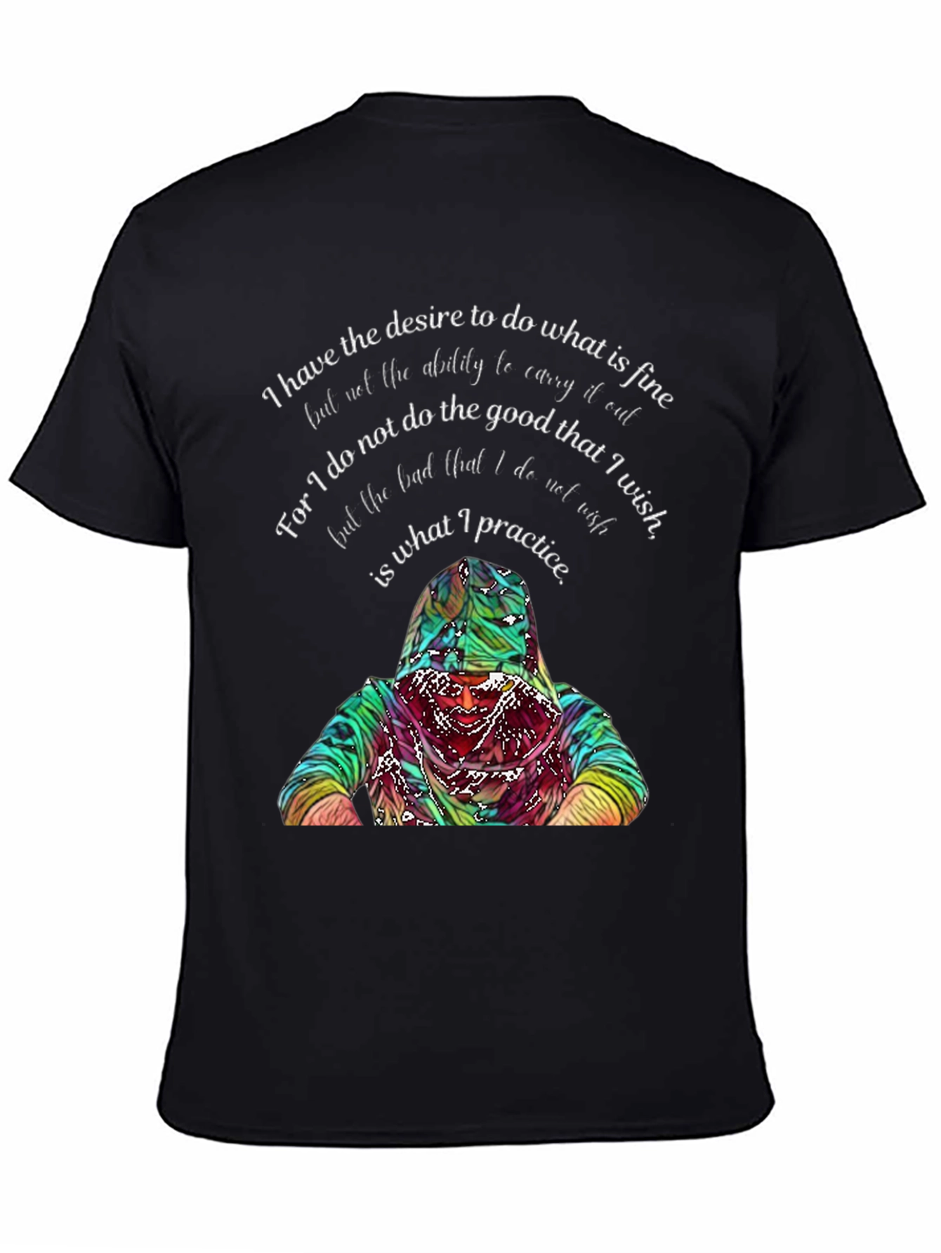Inspirational Graphic Tee - Desire & Practice