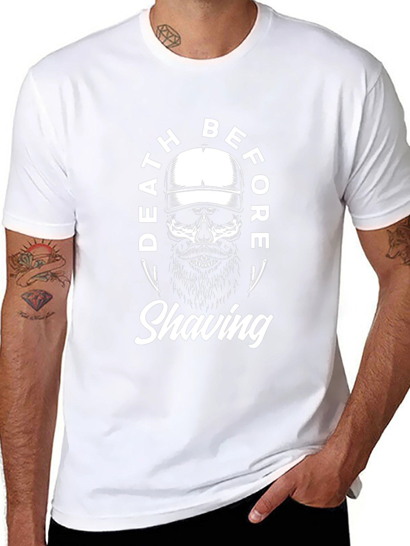 Death Before Shaving T-Shirt