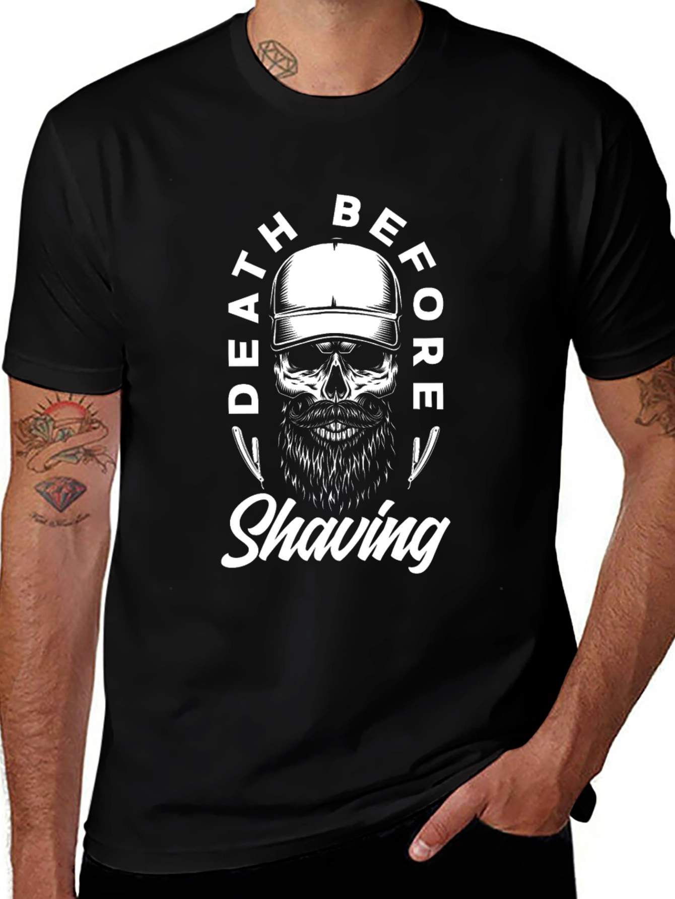 Death Before Shaving T-Shirt