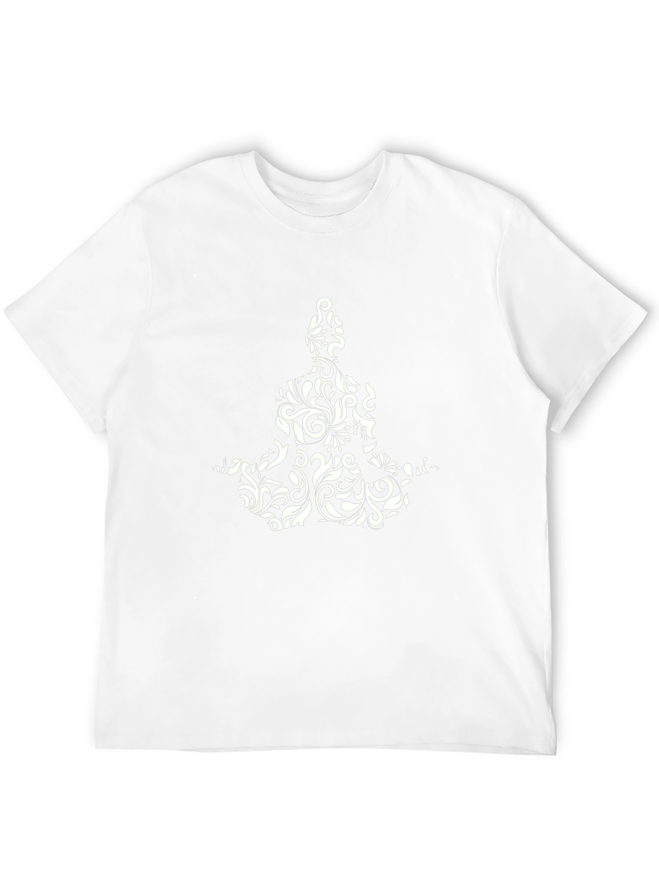 Meditative Floral T-Shirt - Relaxed Fit