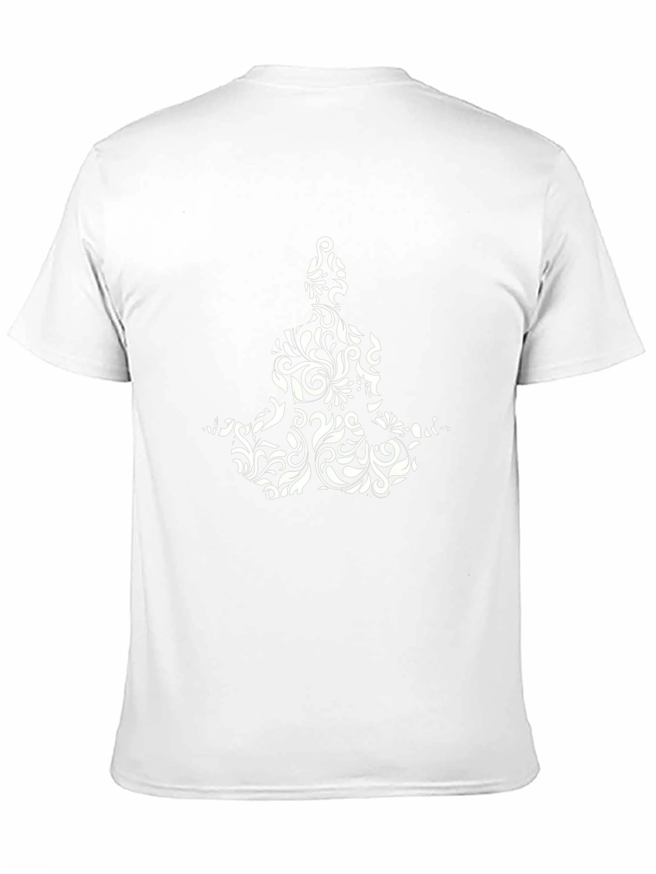 Meditative Floral T-Shirt - Relaxed Fit