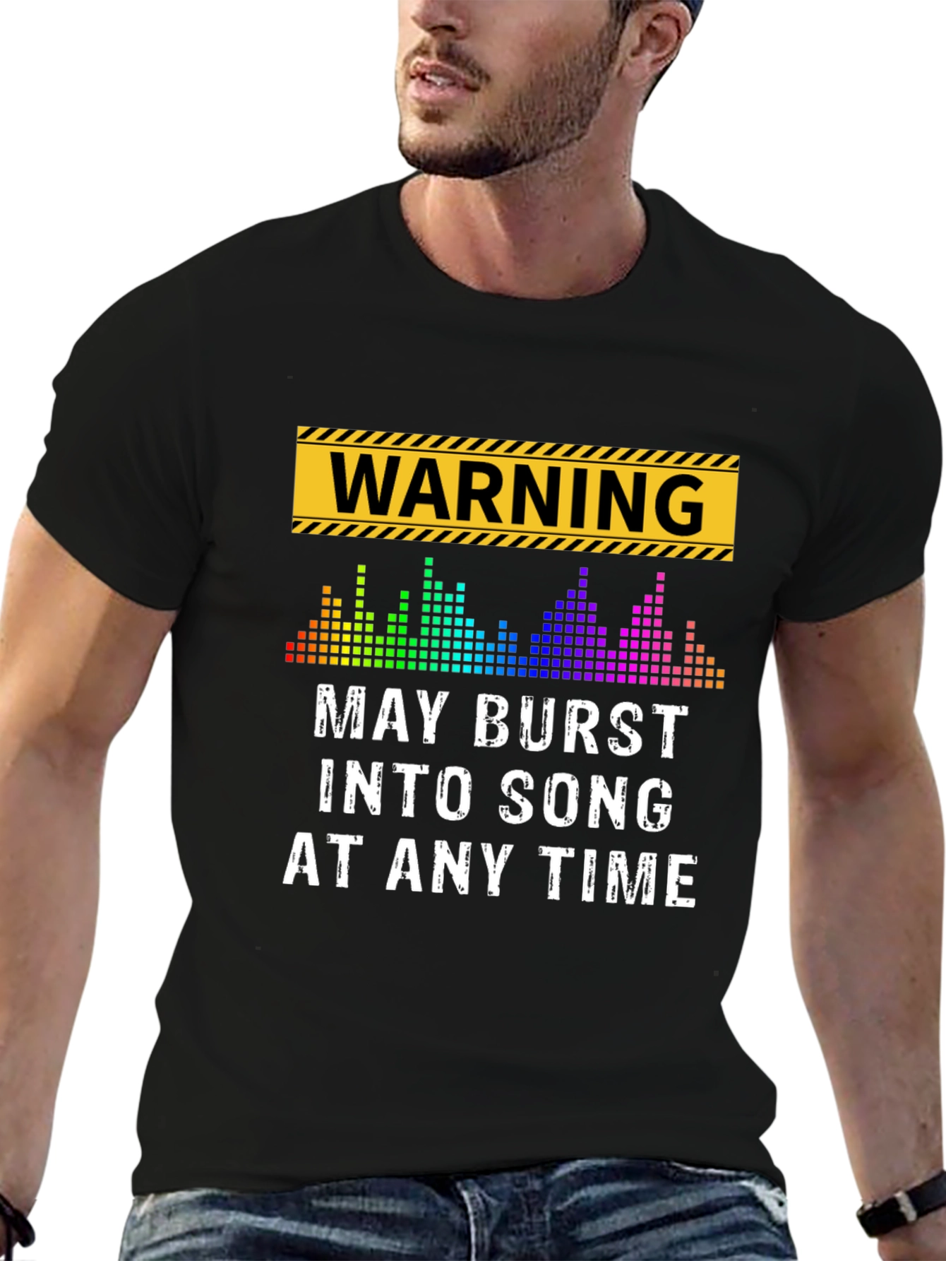 Warning May Burst Into Song T-Shirt