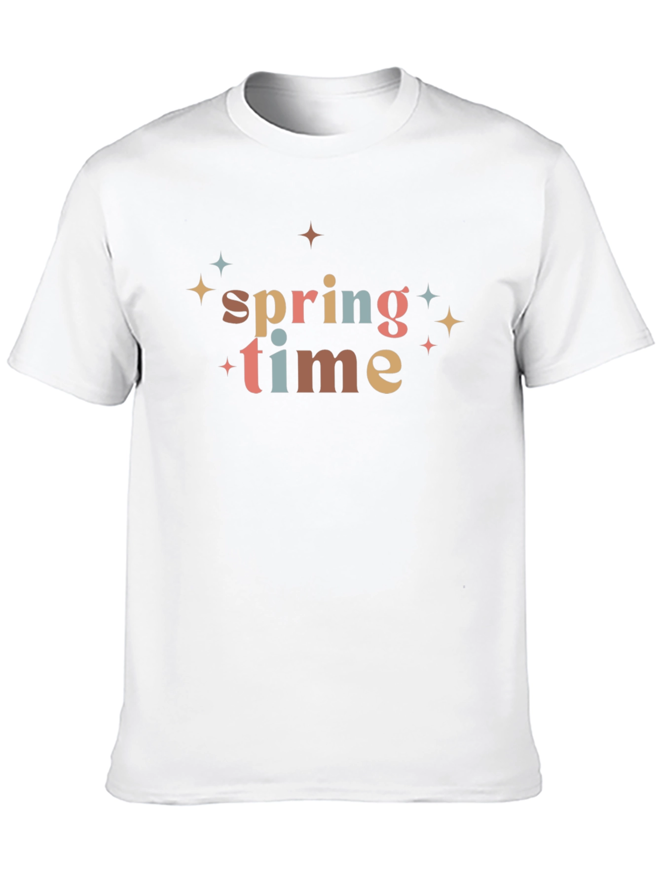 Retro Spring Time Graphic T-Shirt