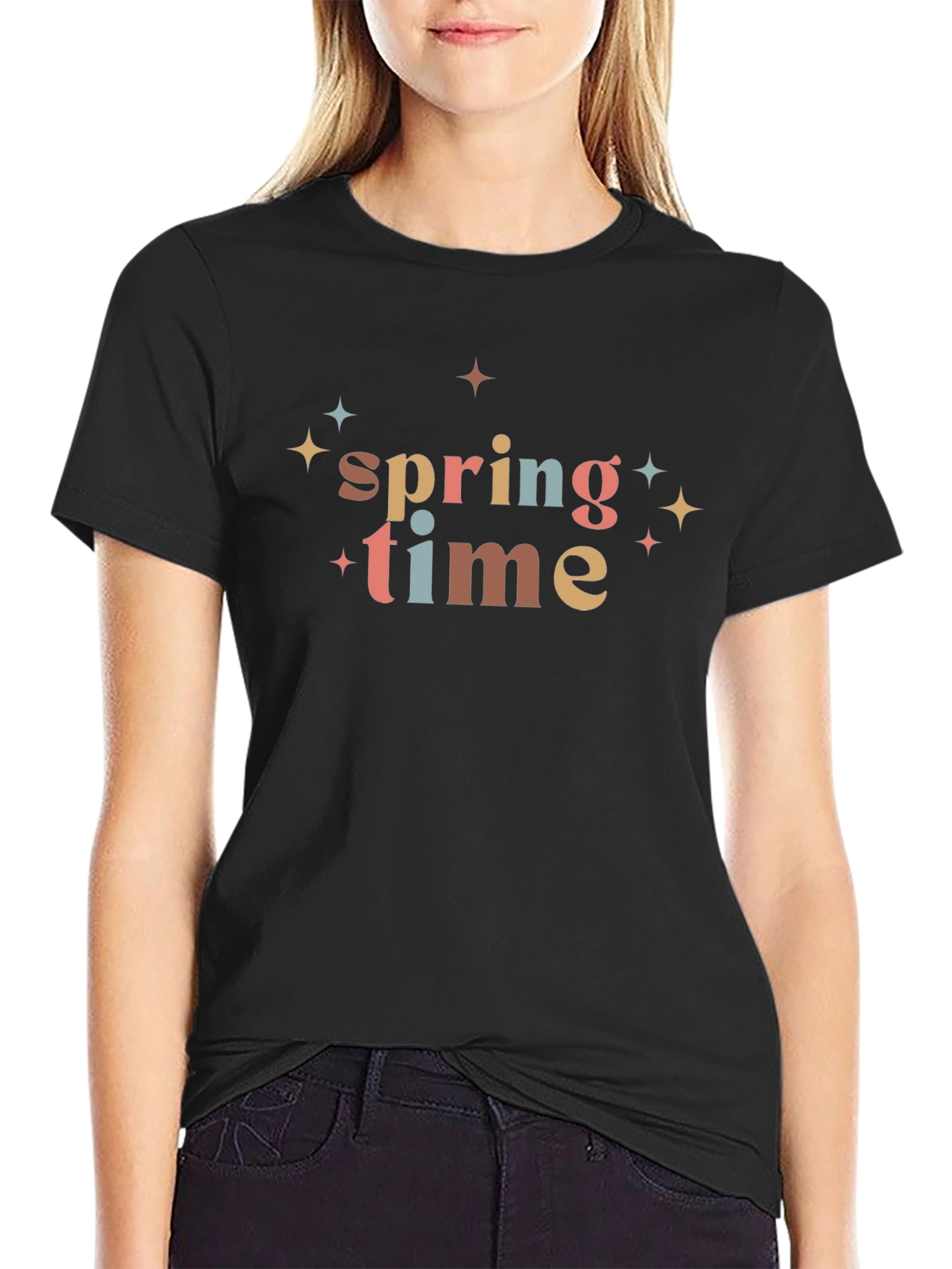 Retro Spring Time Graphic T-Shirt