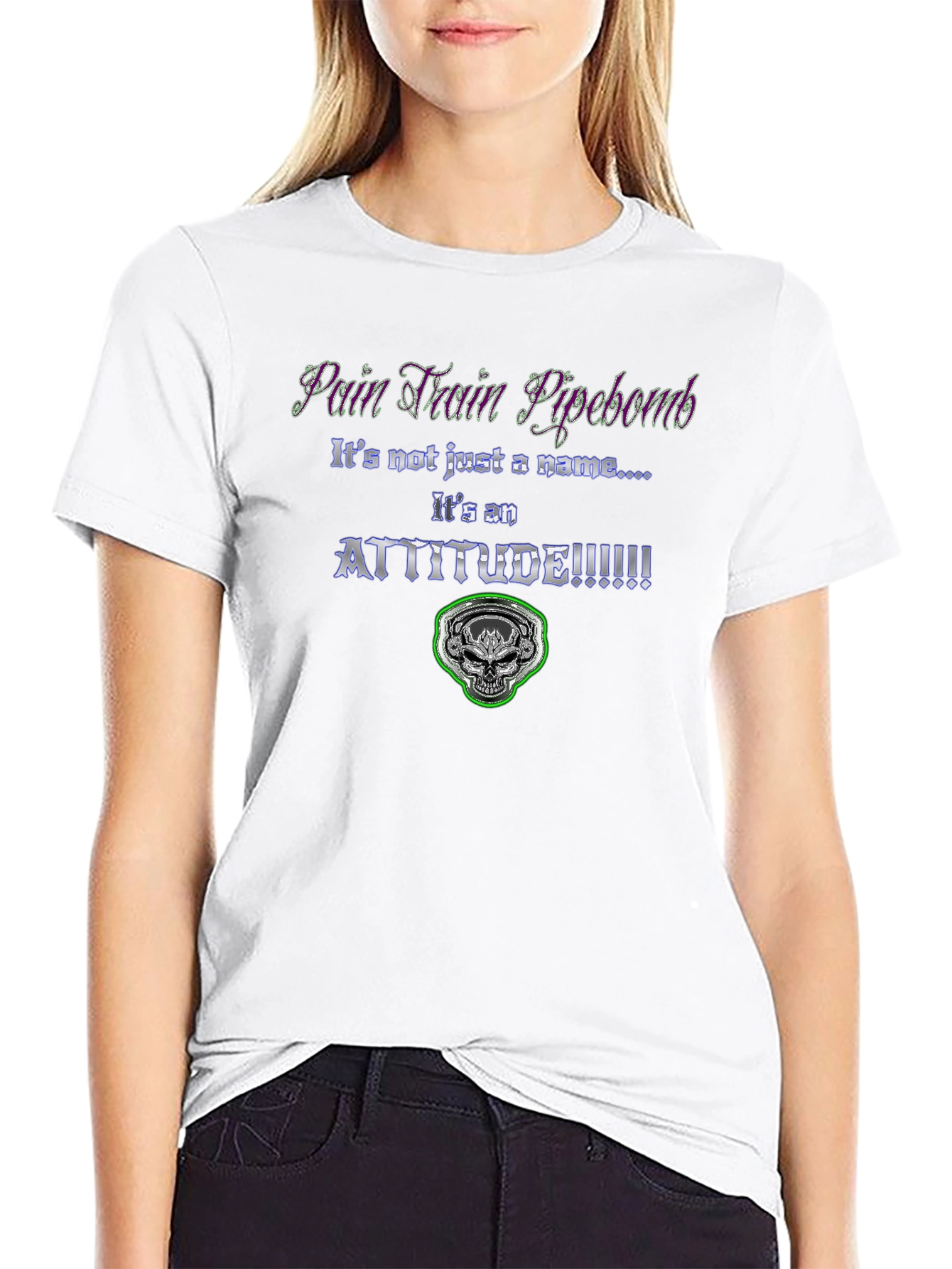 Pain Train Pipebomb Attitude Graphic Tee