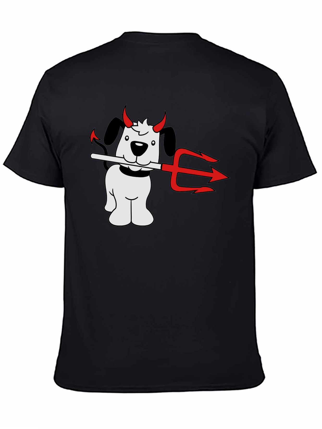 Devil Dog T-Shirt - Mischievous Pup Graphic Tee