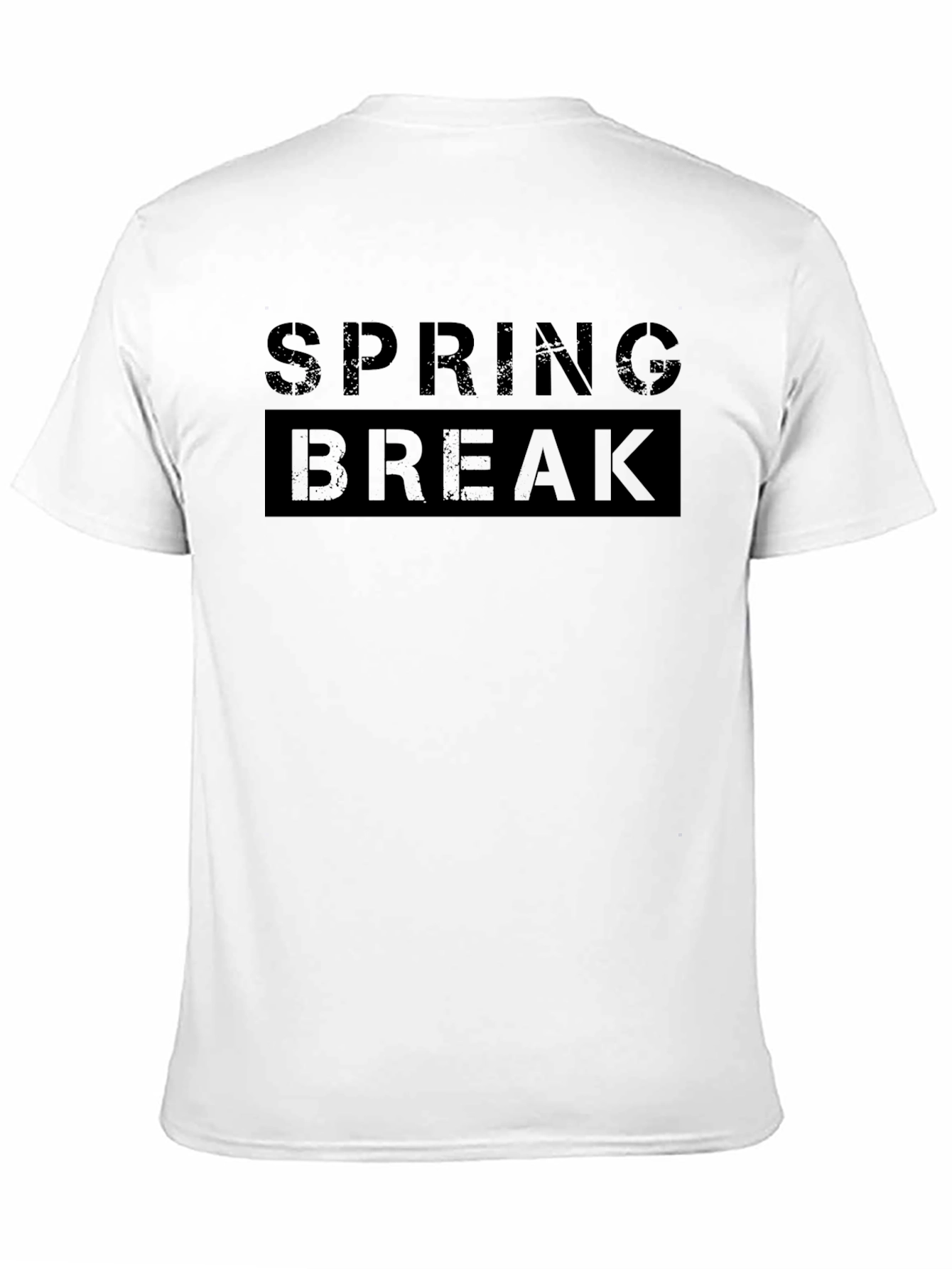 Spring Break Graphic Tee - Black