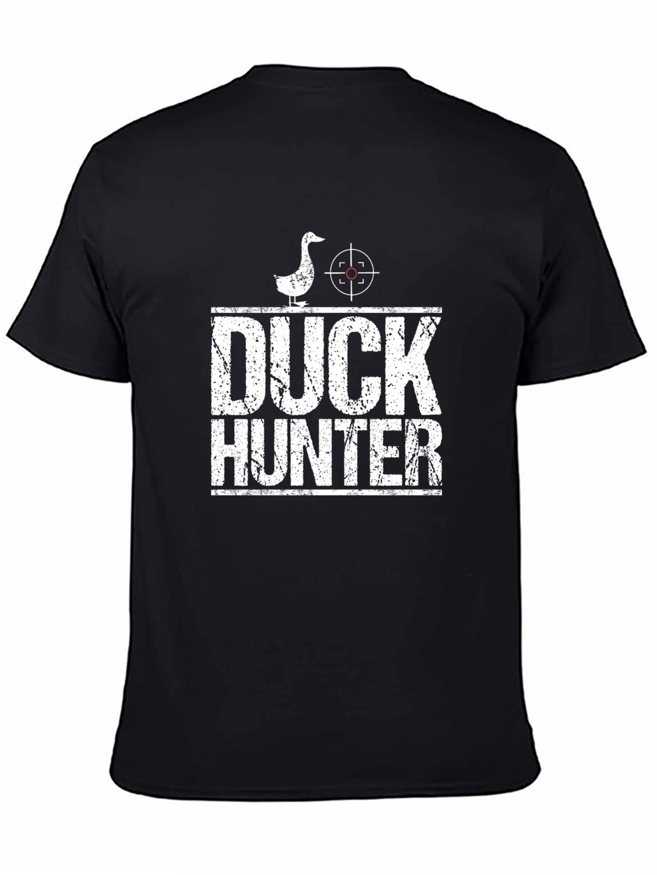 Duck Hunter Graphic Print T-Shirt