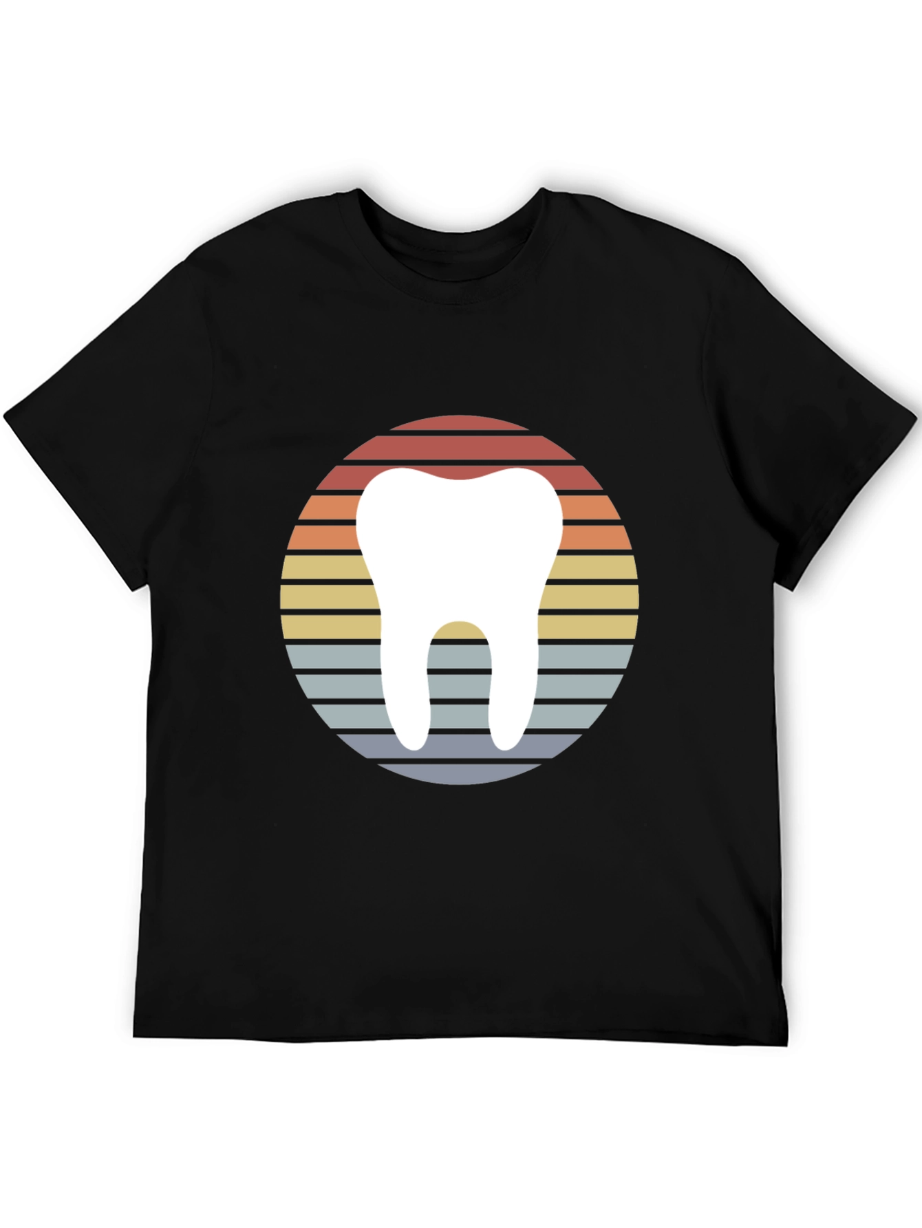 Retro Dentist Tooth Graphic T-Shirt