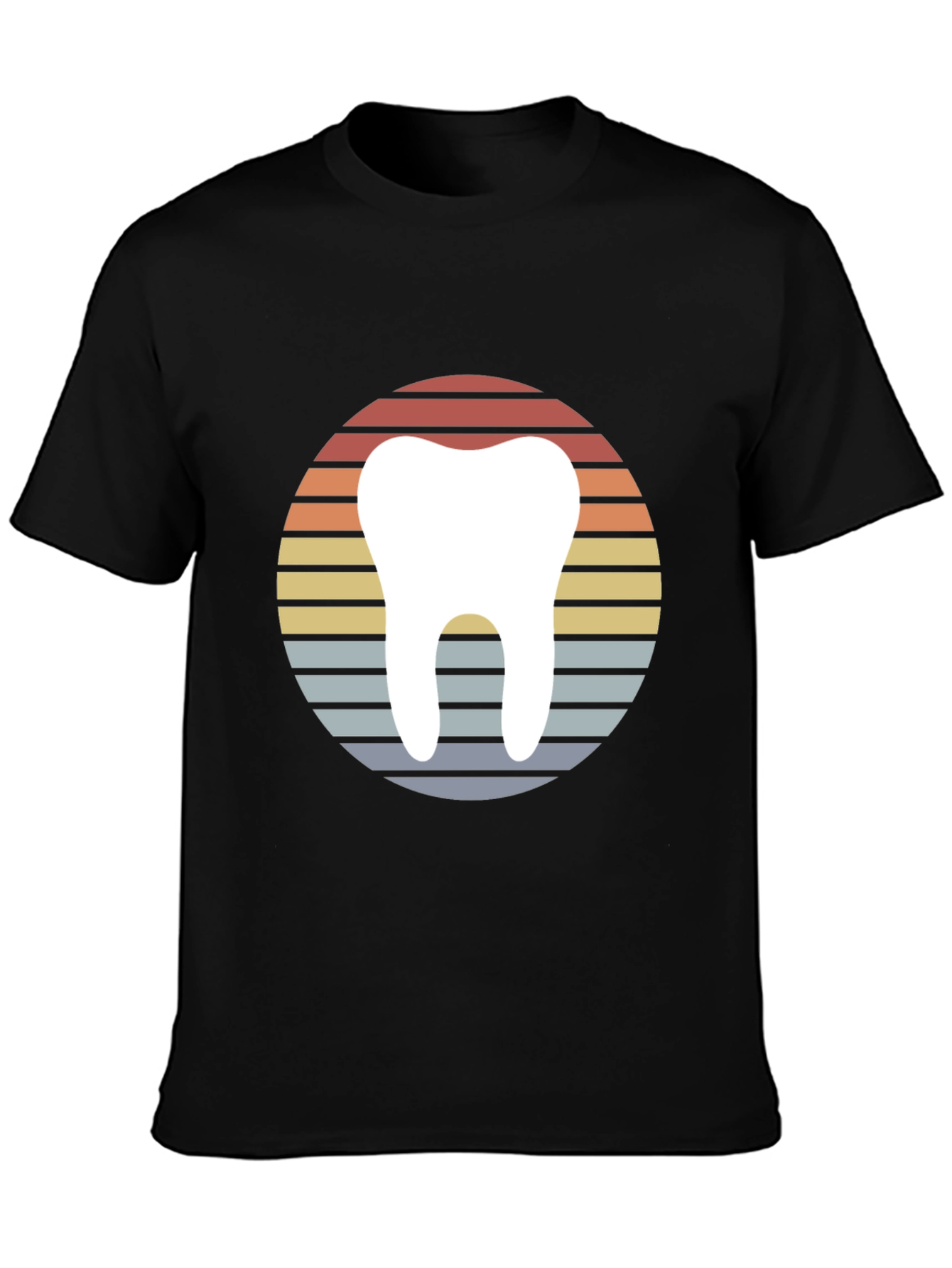 Retro Dentist Tooth Graphic T-Shirt