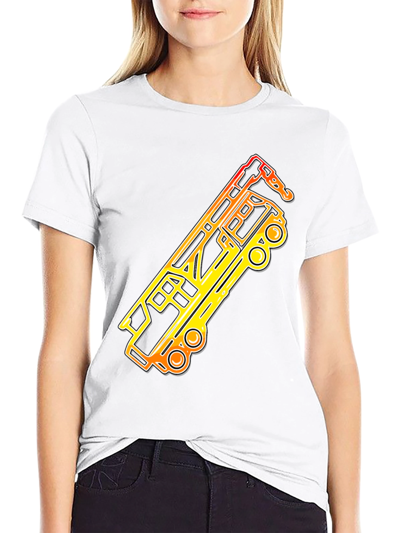 Airport Vehicle T-Shirt - Cool Graphic Tee