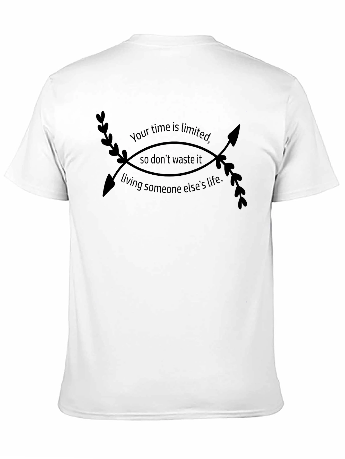 Motivational Quote Arrow Graphic T-Shirt
