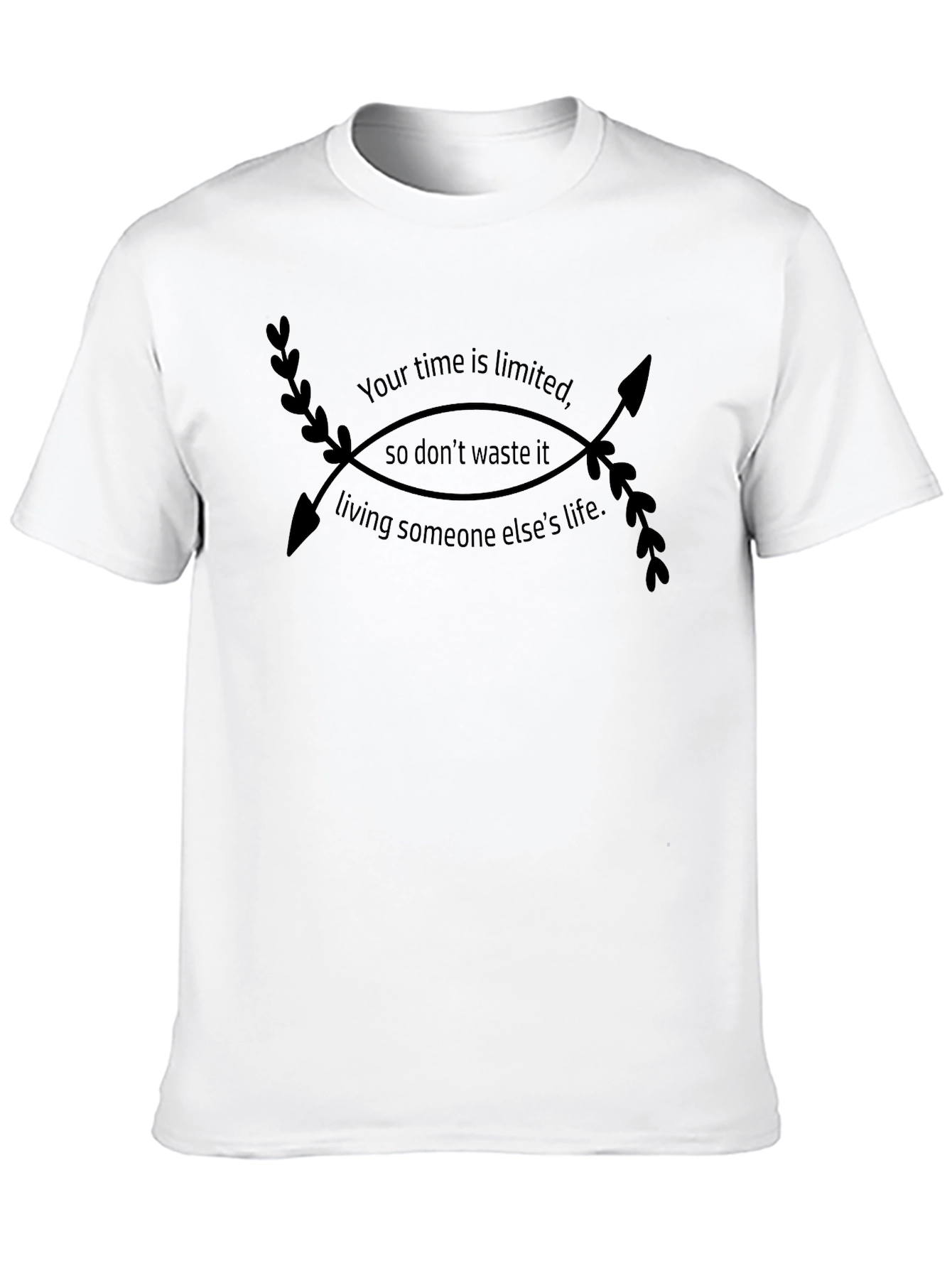 Motivational Quote Arrow Graphic T-Shirt