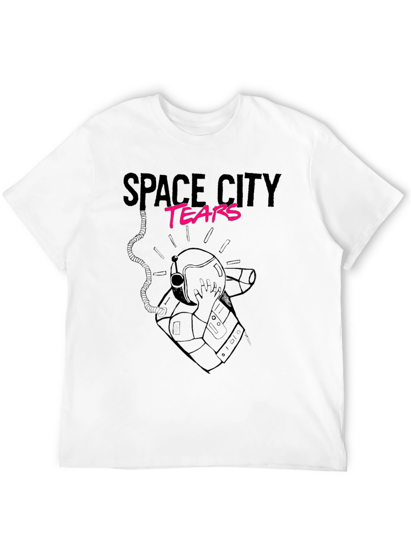 Space City Tears Graphic Tee - Black