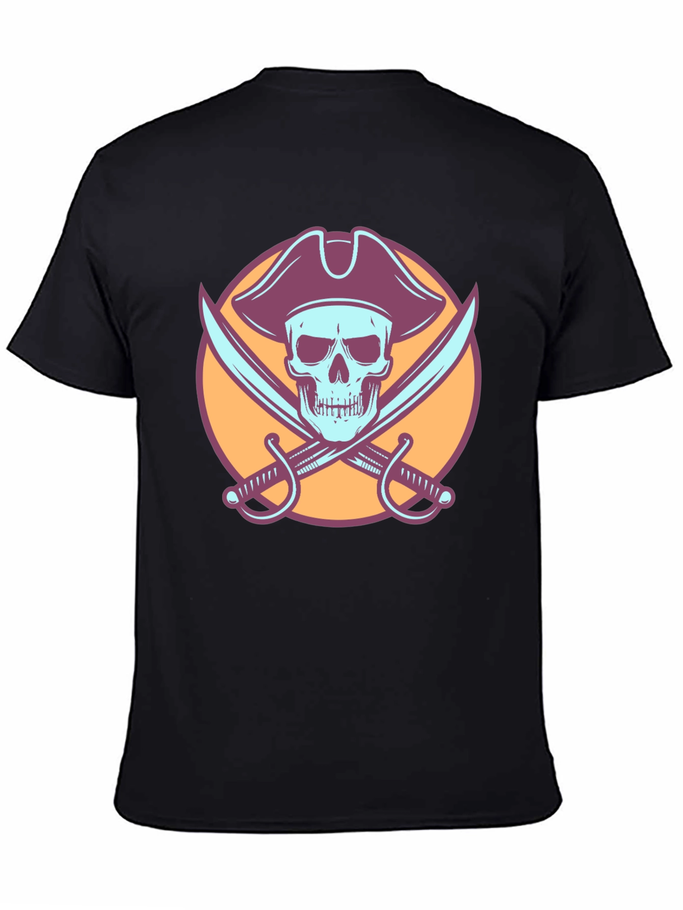 Pirate Skull & Swords Graphic Tee