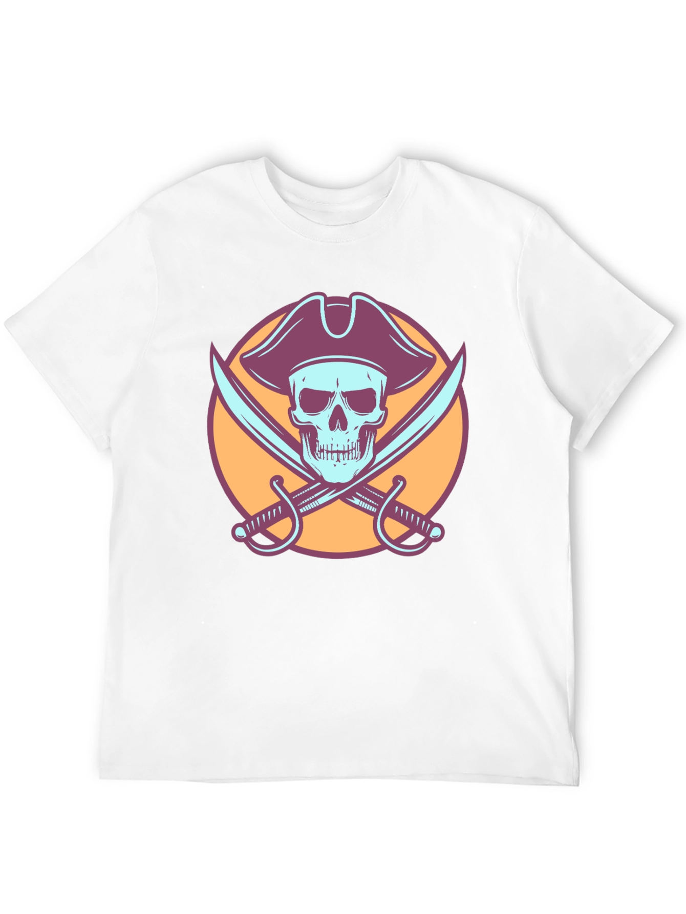Pirate Skull & Swords Graphic Tee