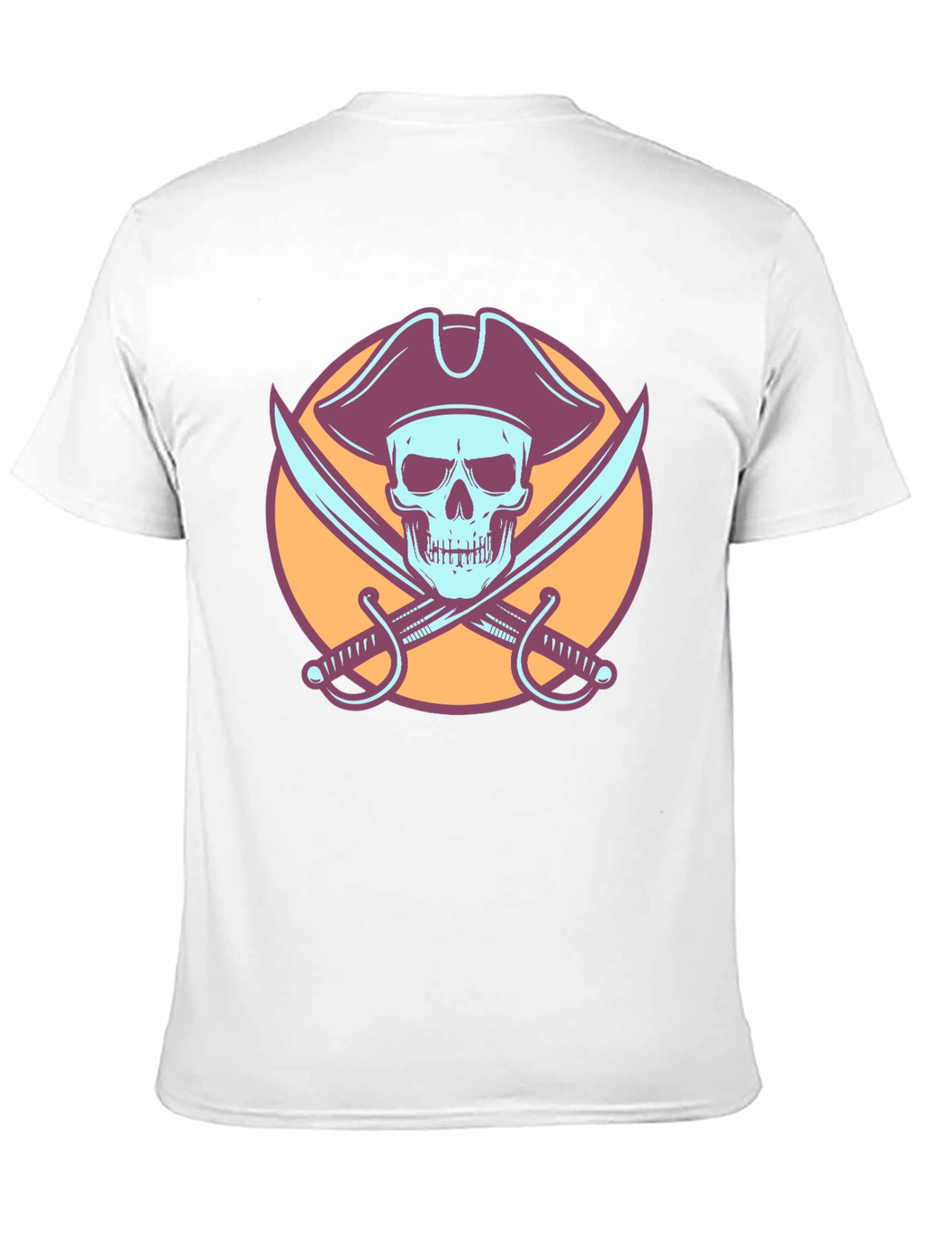 Pirate Skull & Swords Graphic Tee