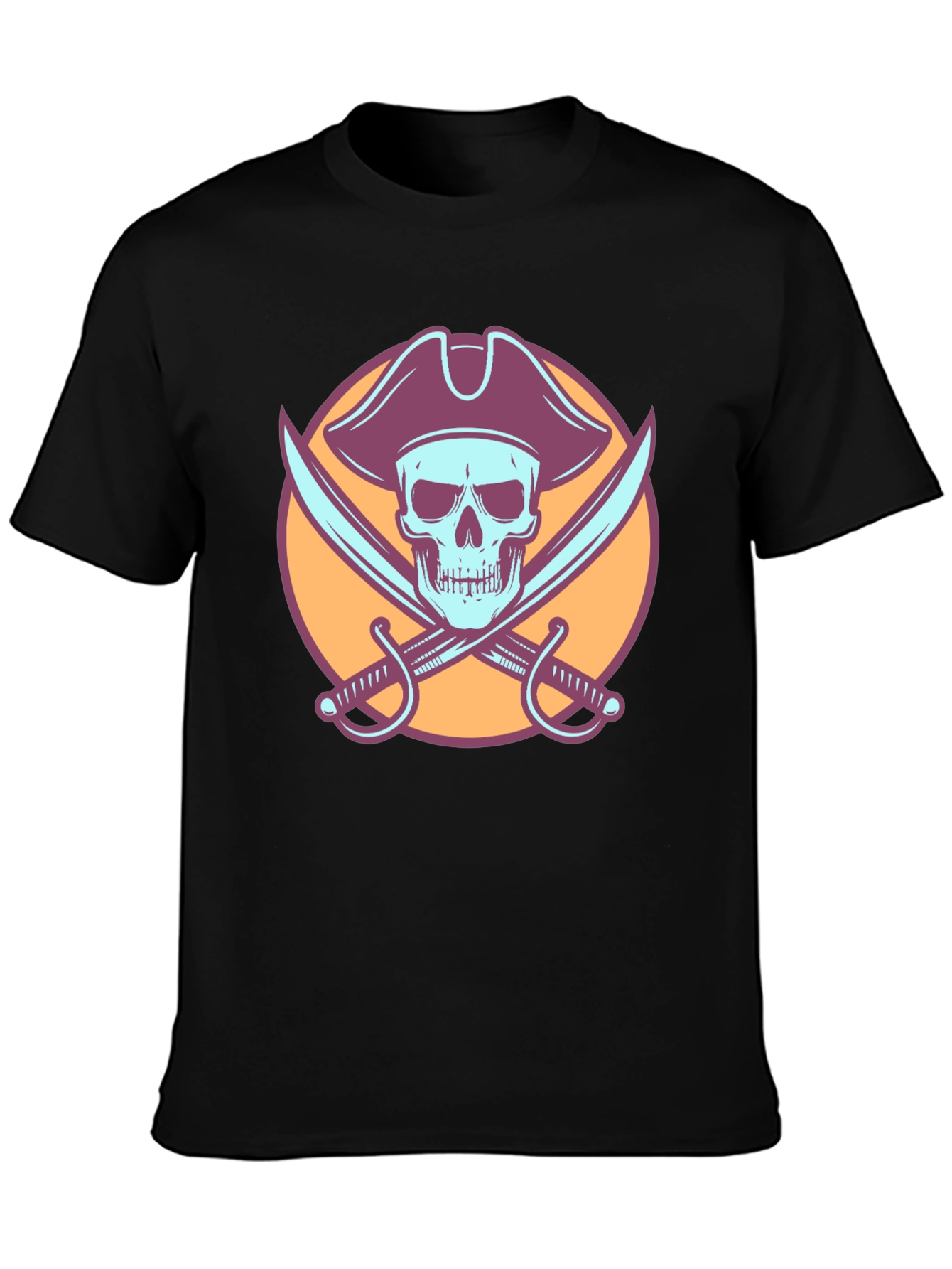 Pirate Skull & Swords Graphic Tee