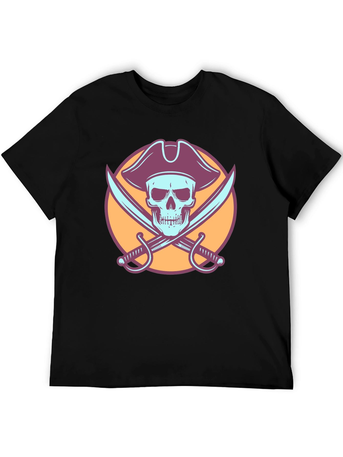 Pirate Skull & Swords Graphic Tee