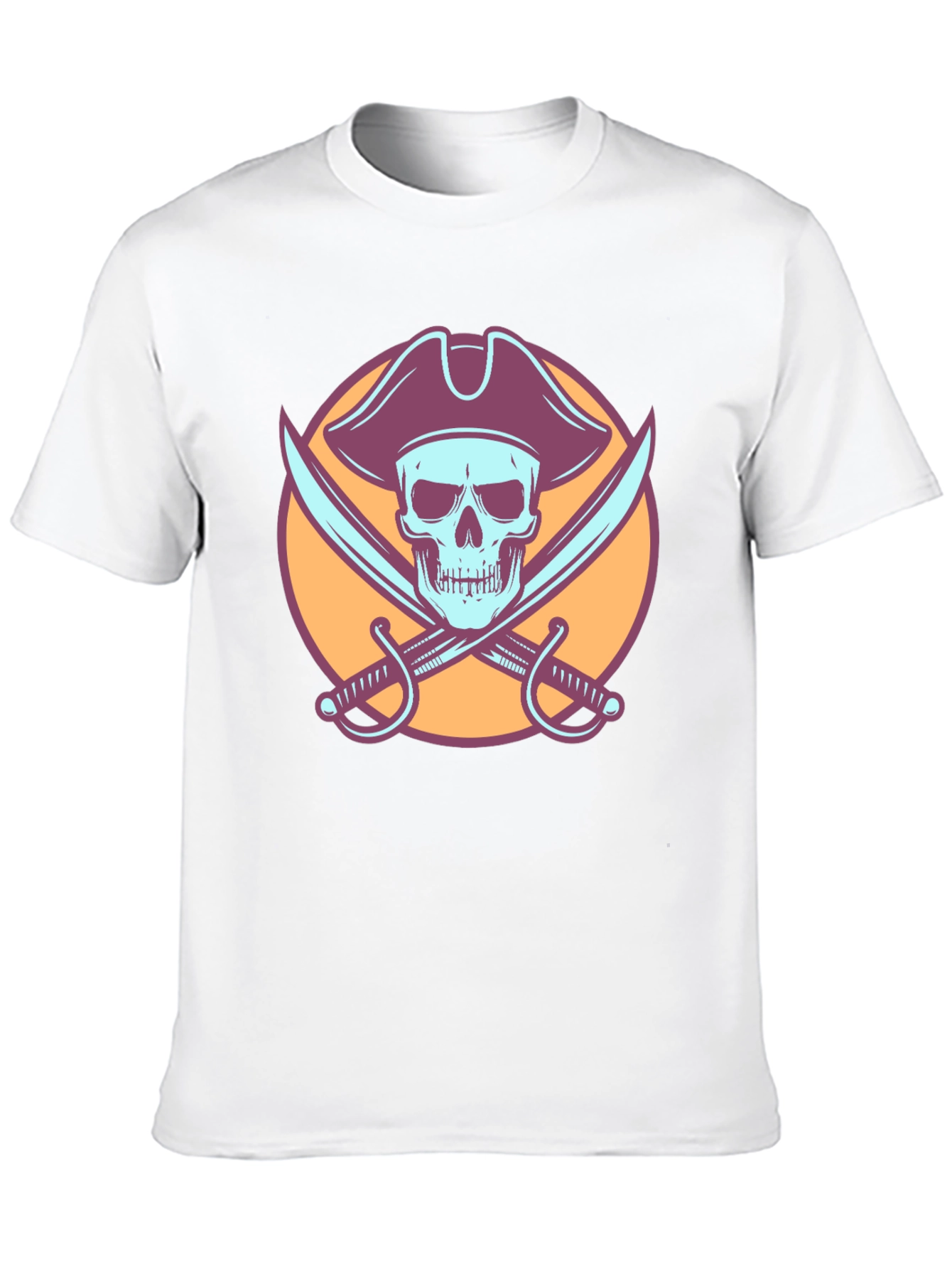 Pirate Skull & Swords Graphic Tee