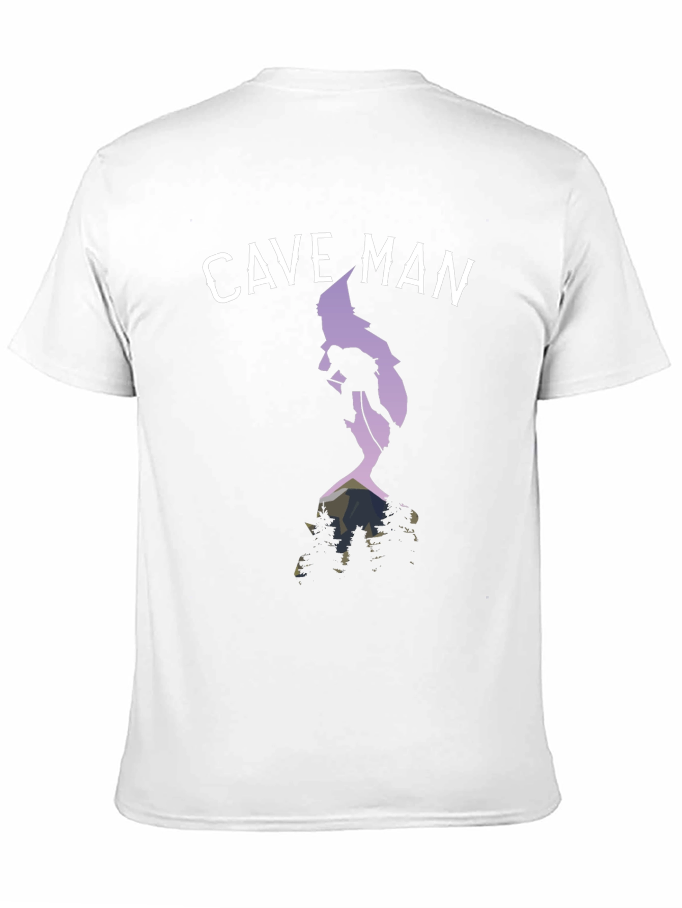 Cave Man Climbing T-Shirt