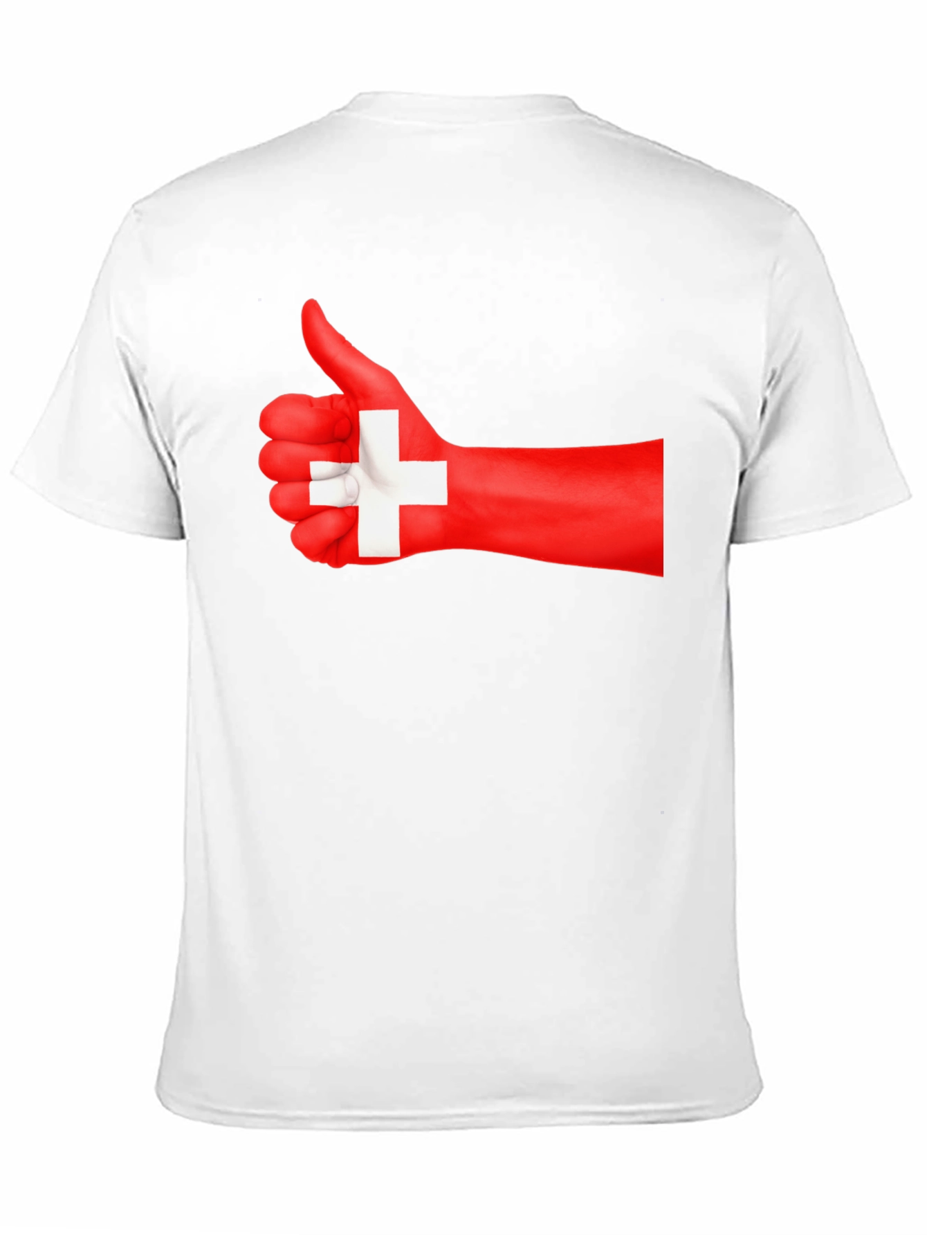 Thumbs Up Swiss Flag T-Shirt