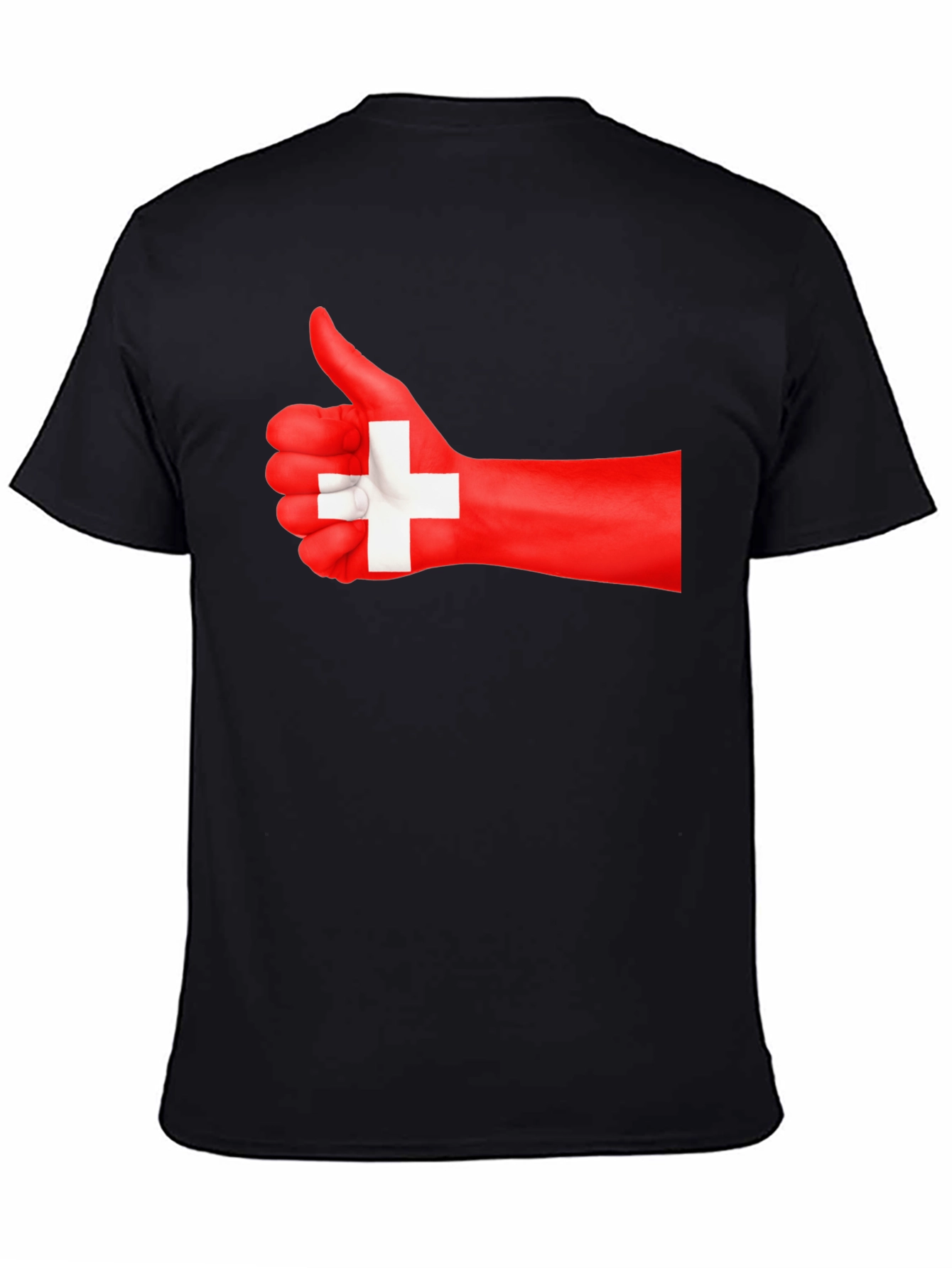 Thumbs Up Swiss Flag T-Shirt