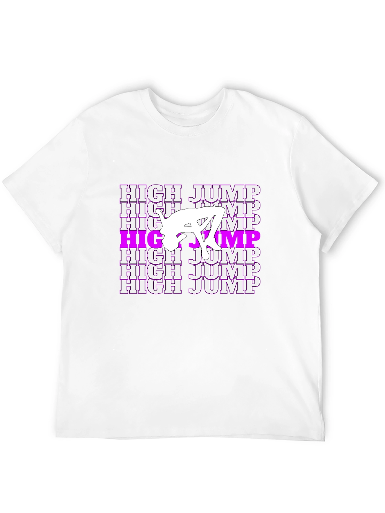 High Jump Graphic Tee - Stylish Athletic Design