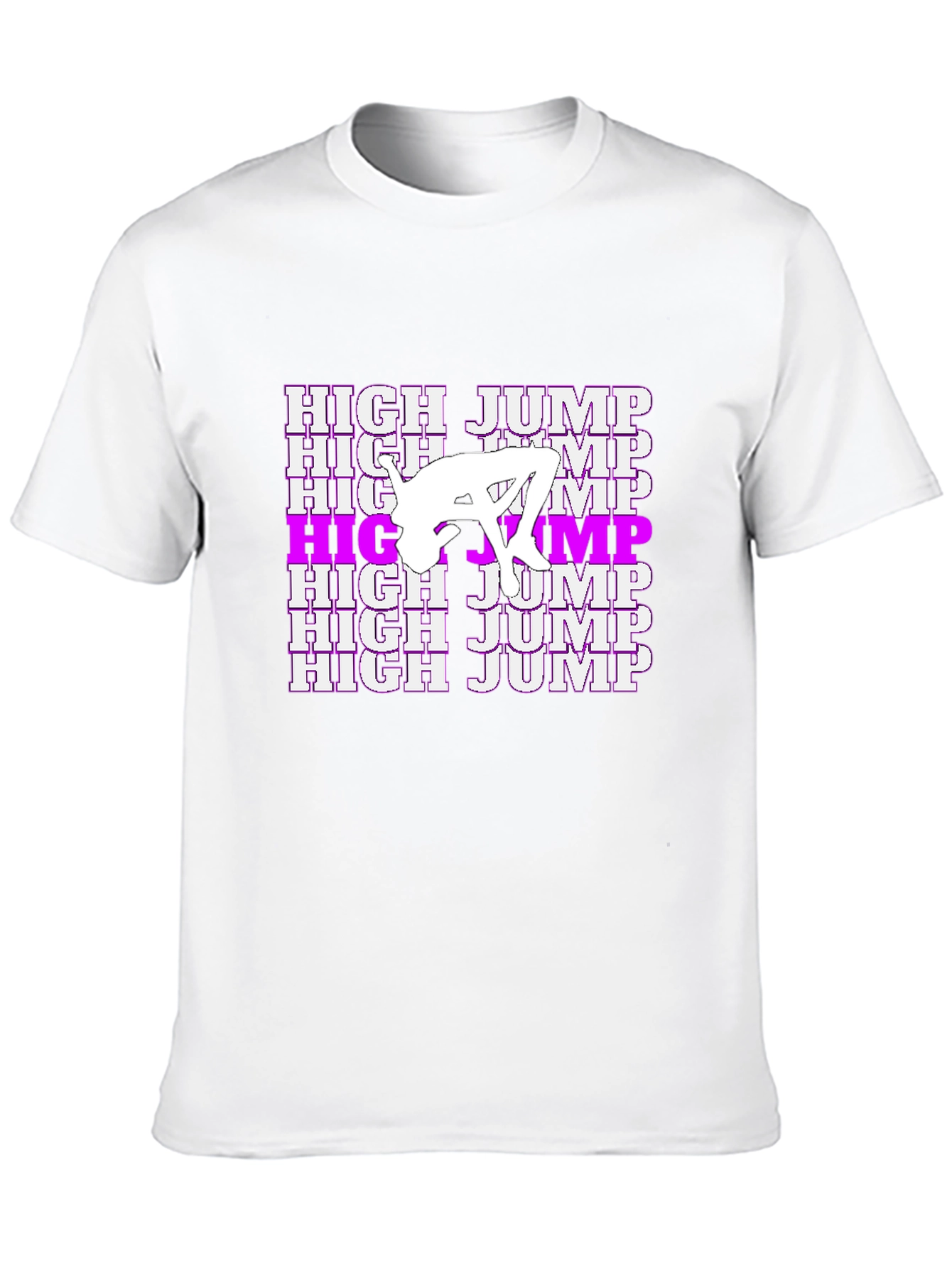 High Jump Graphic Tee - Stylish Athletic Design