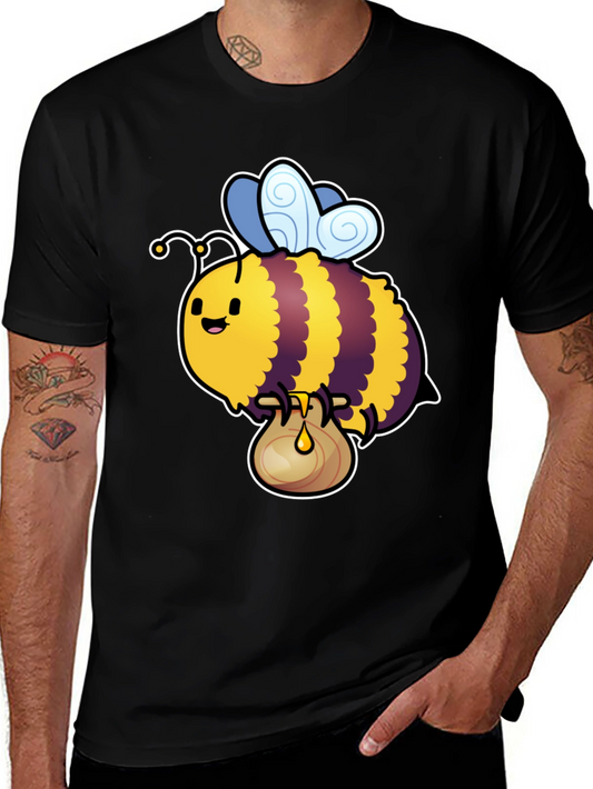 Cute Bee Cartoon T-Shirt