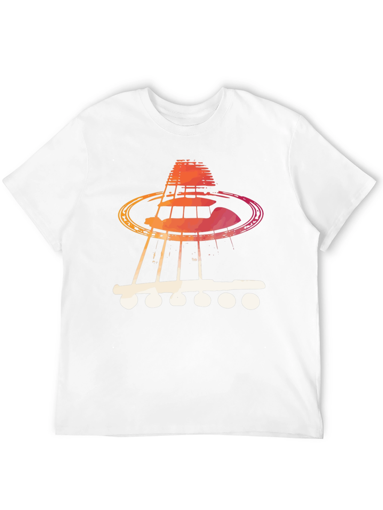 Guitar UFO T-Shirt - Music Lover Tee