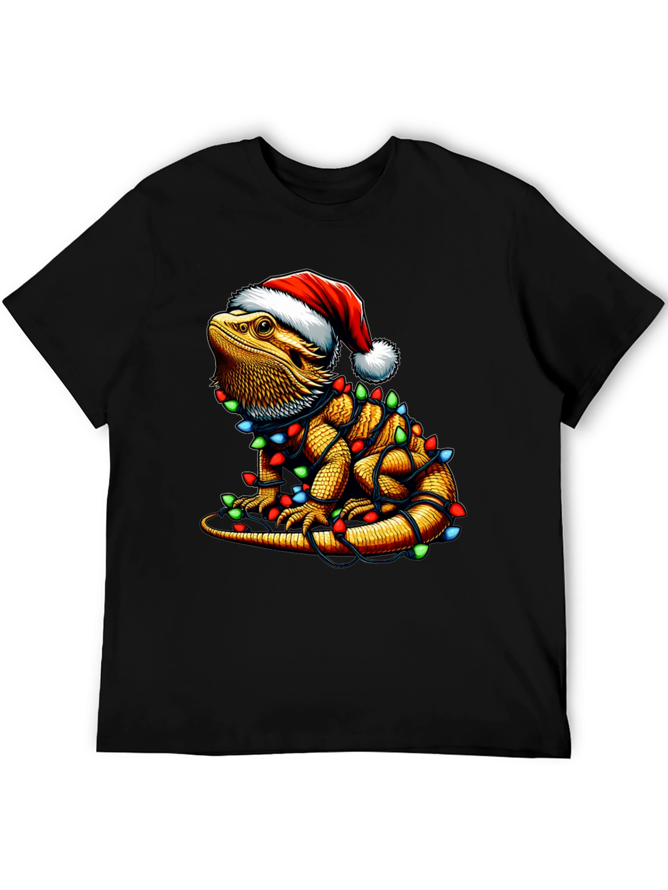 Festive Bearded Dragon Christmas T-Shirt