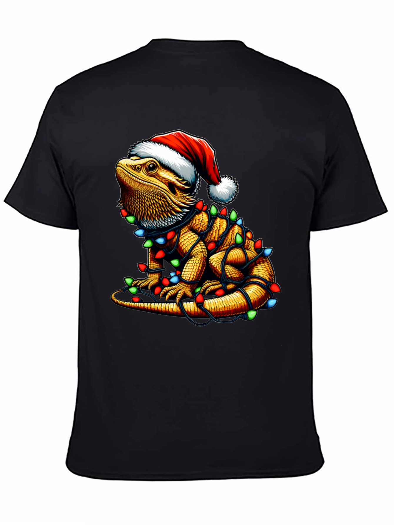 Festive Bearded Dragon Christmas T-Shirt