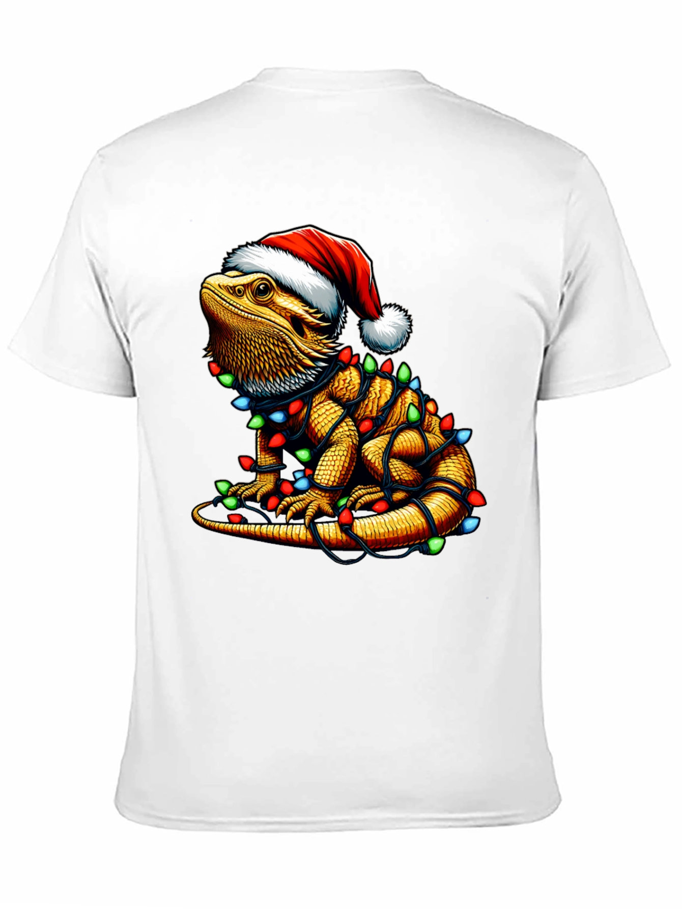 Festive Bearded Dragon Christmas T-Shirt