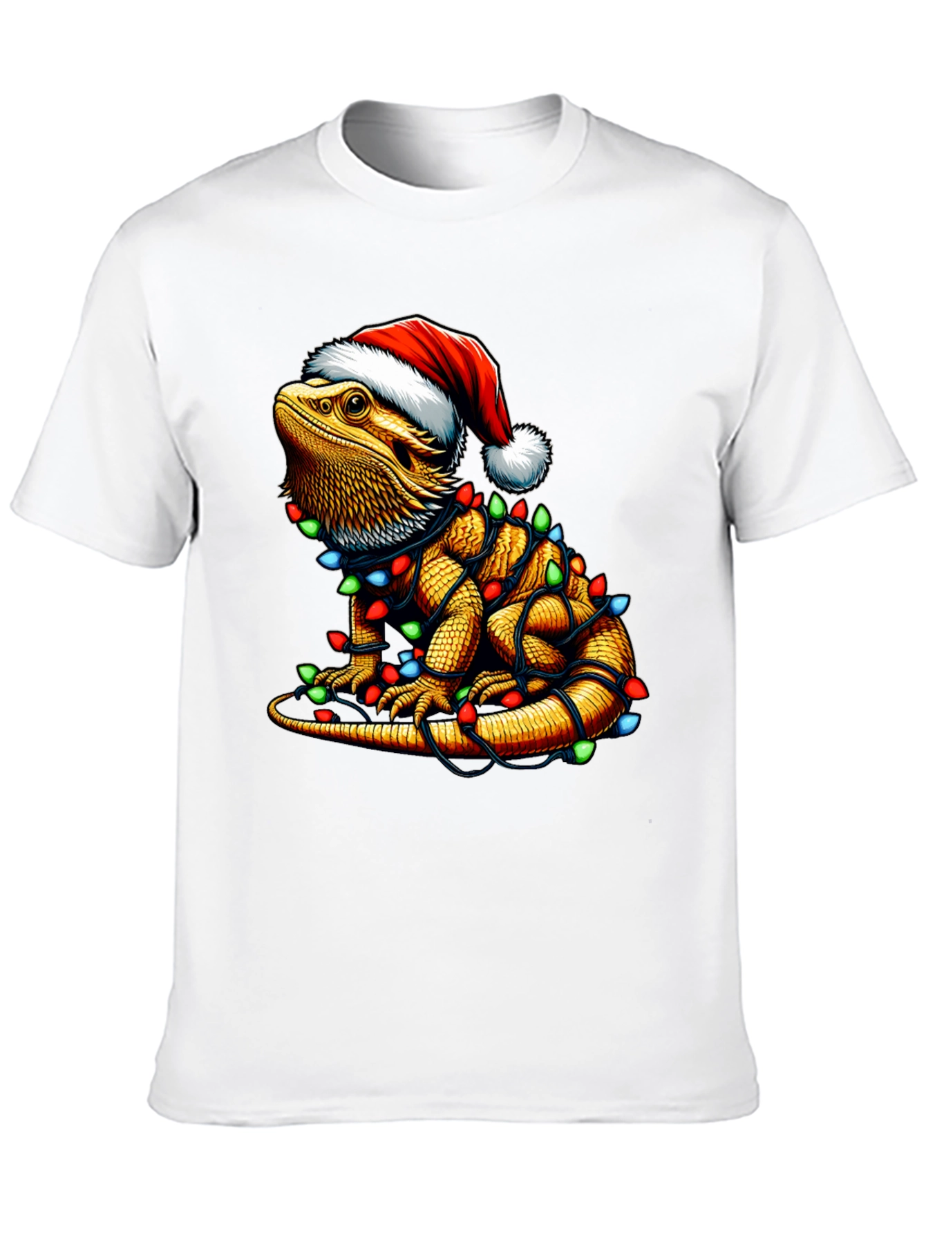 Festive Bearded Dragon Christmas T-Shirt