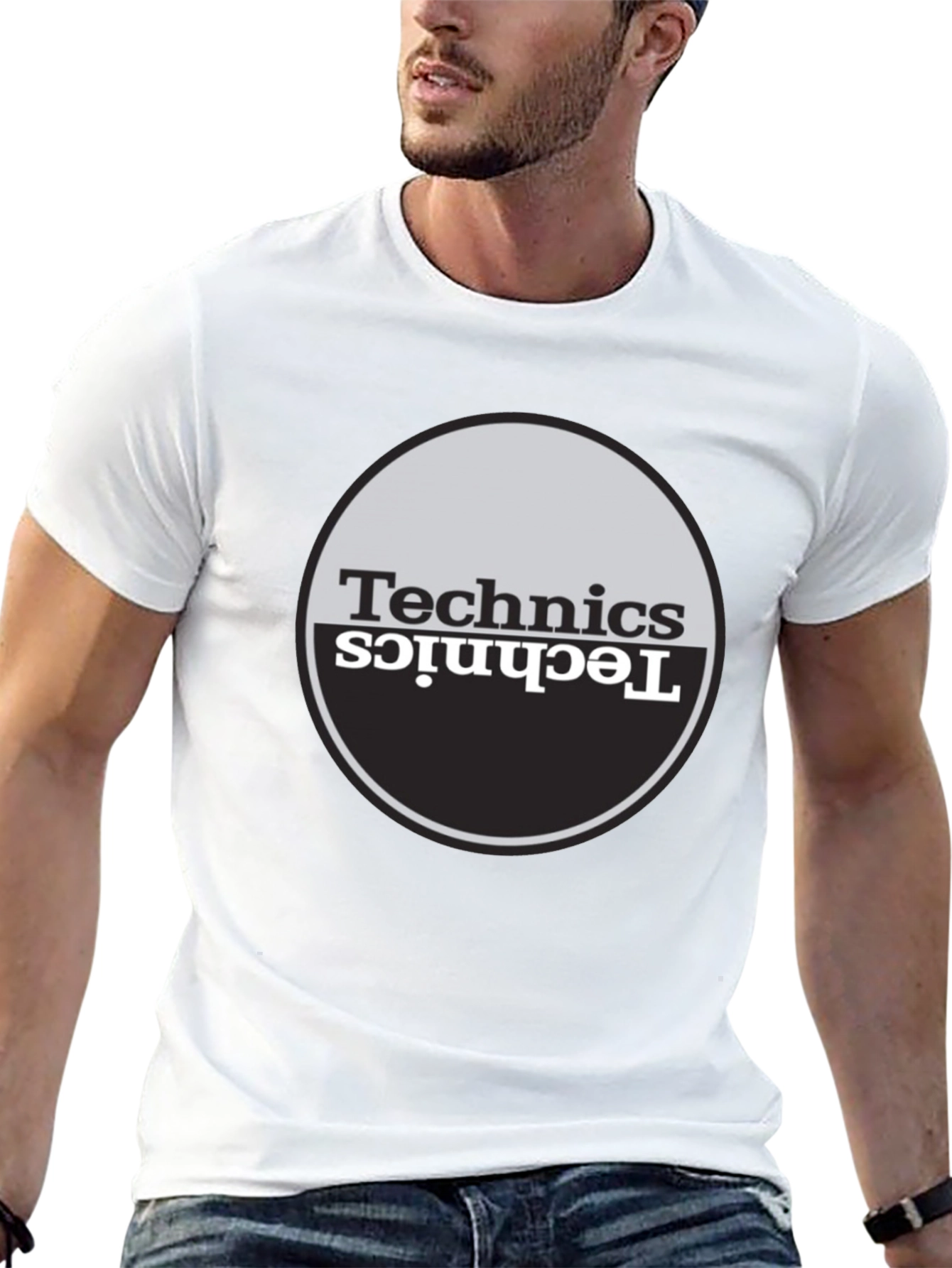Technics Logo T-Shirt - Classic DJ Style