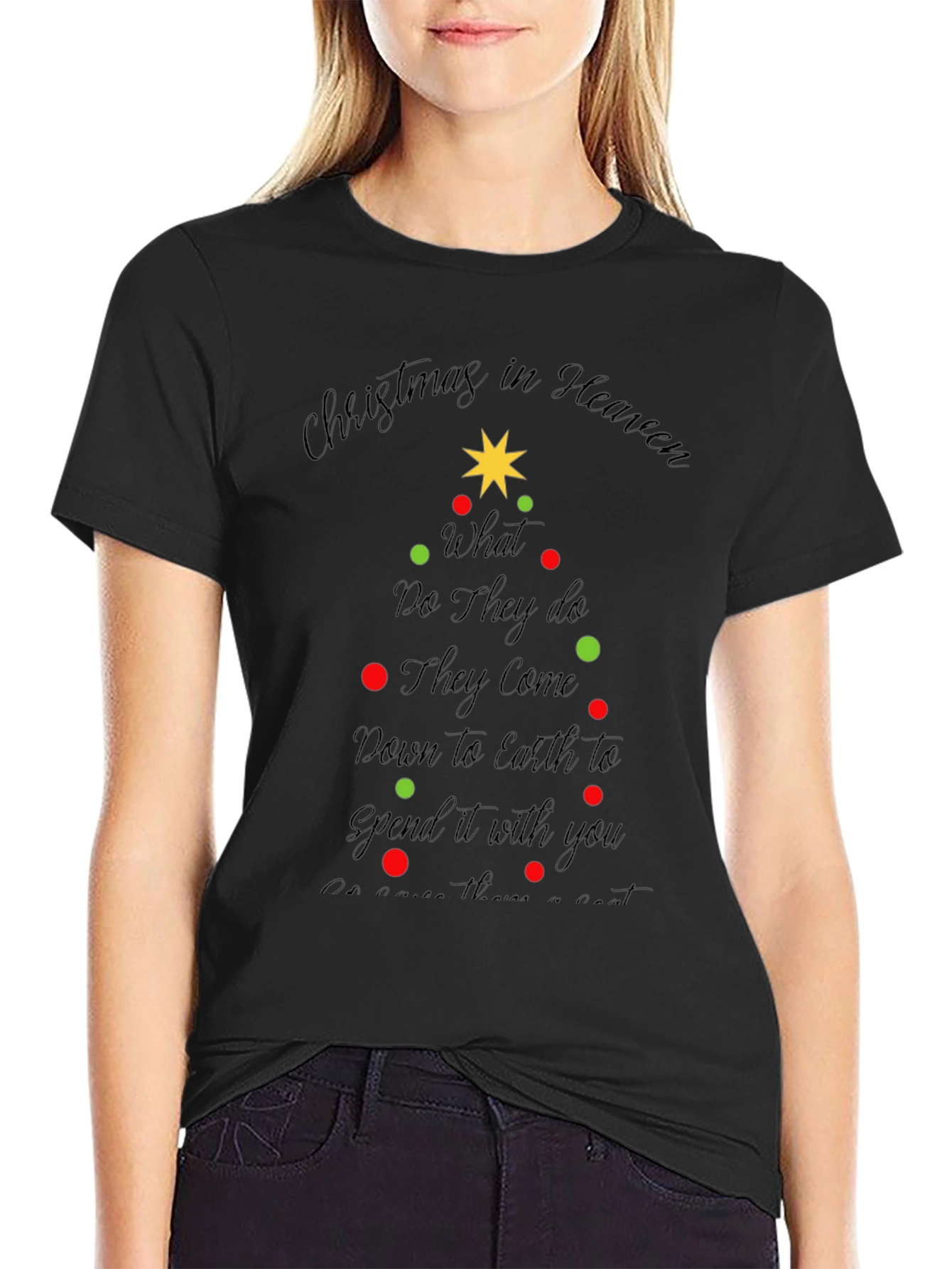 Christmas in Heaven Memorial T-Shirt