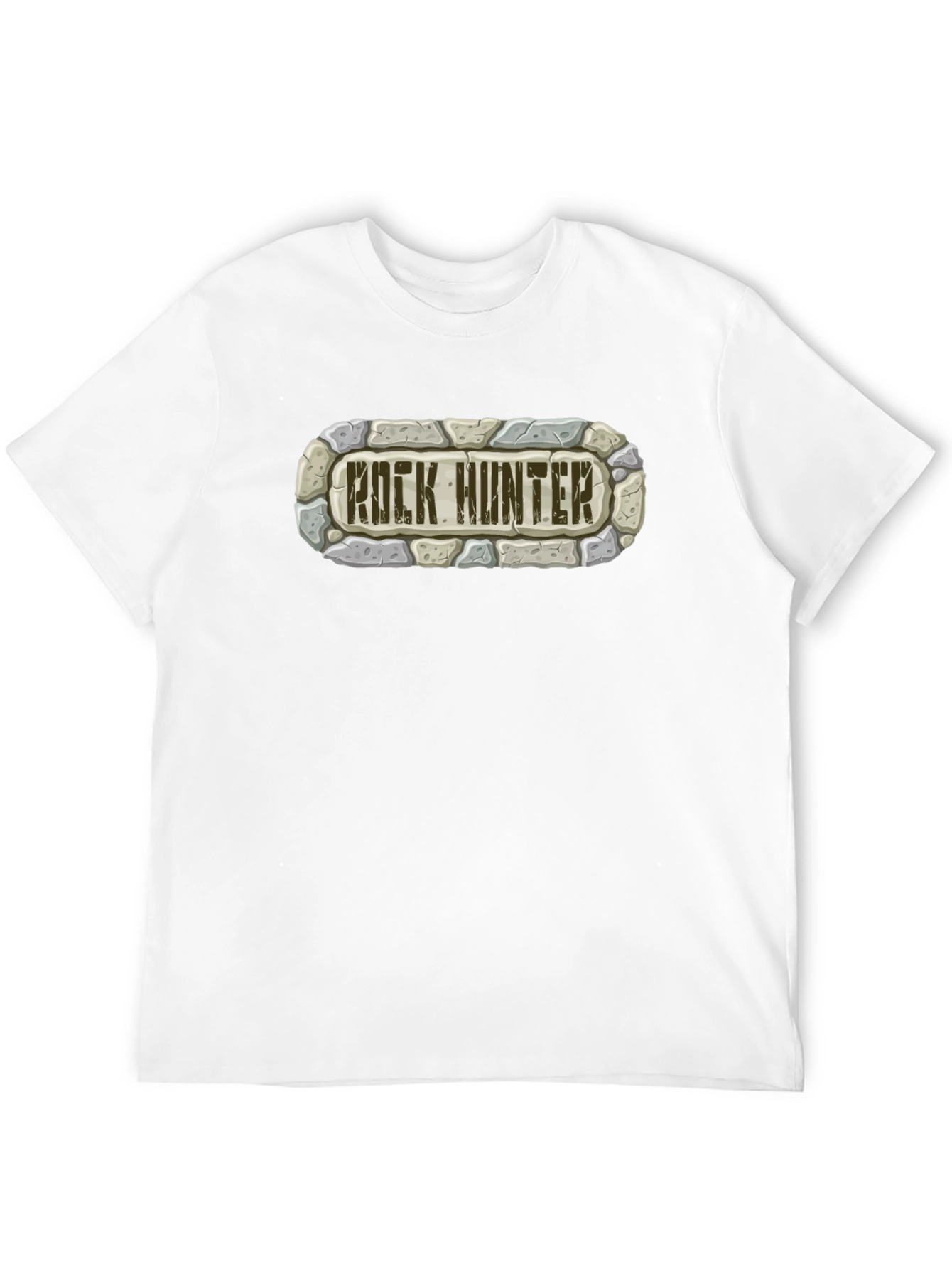 Rock Hunter Graphic T-Shirt - Black Cotton Tee