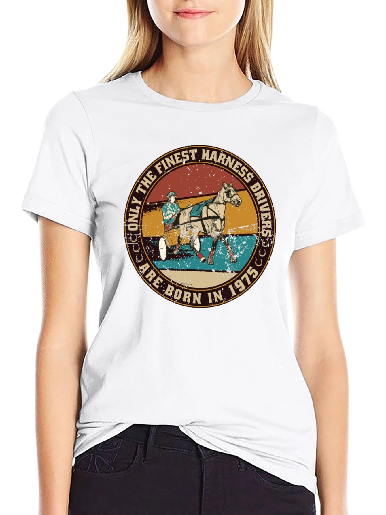Finest Harness Drivers Born in 1975 T-Shirt