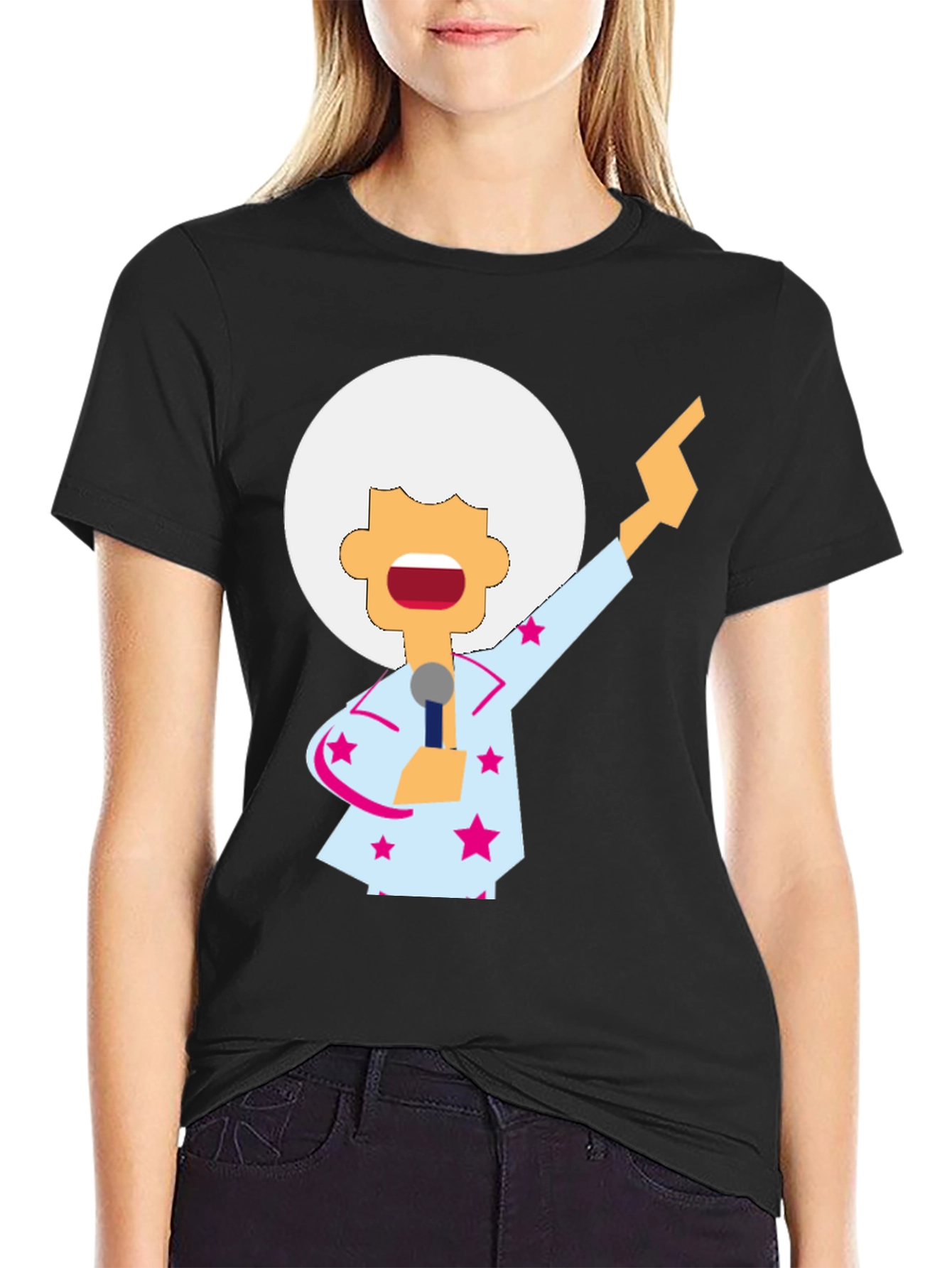 Retro Disco Cartoon T-Shirt