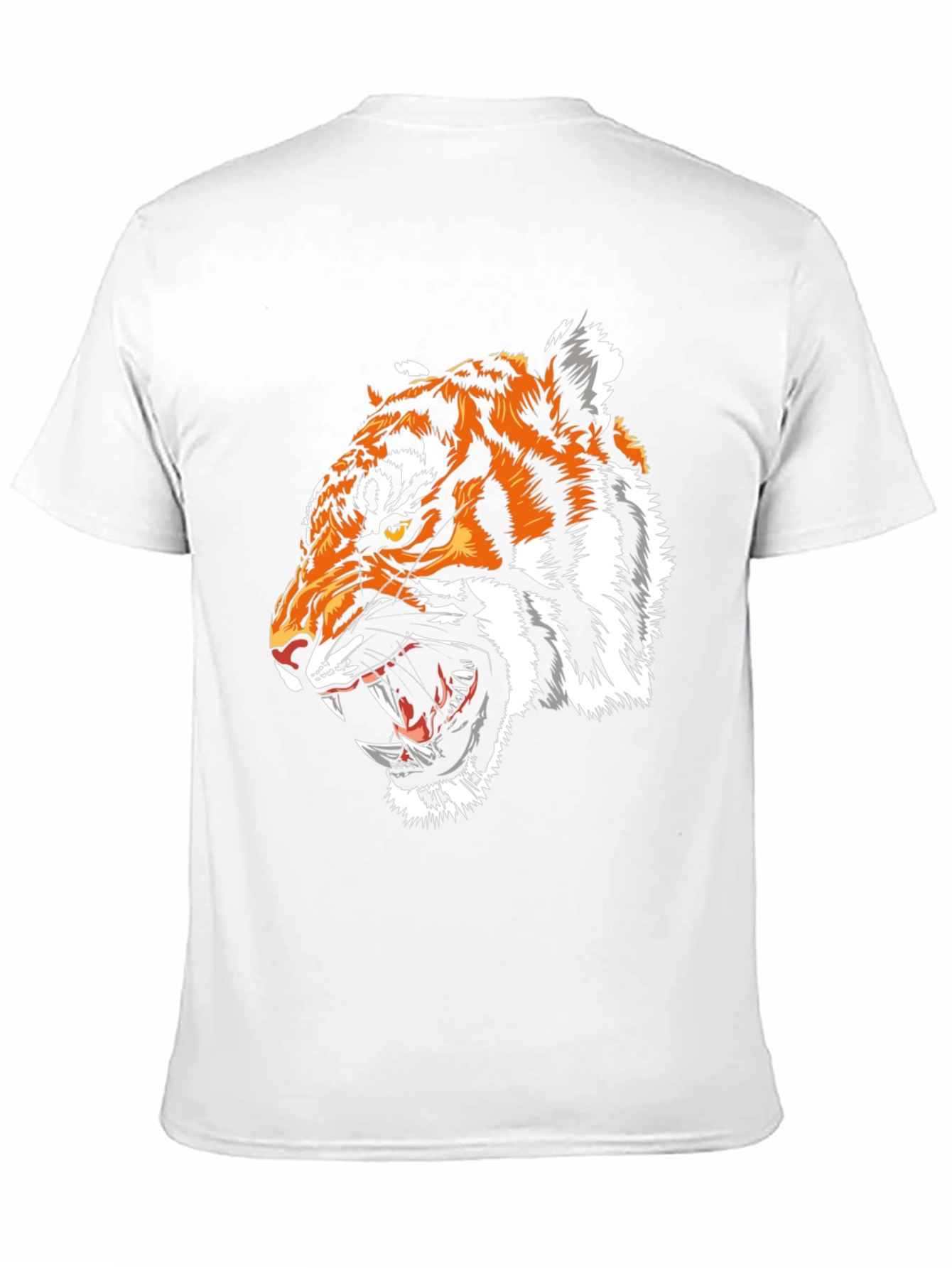 Roaring Tiger Graphic Tee - Fierce Black T-Shirt
