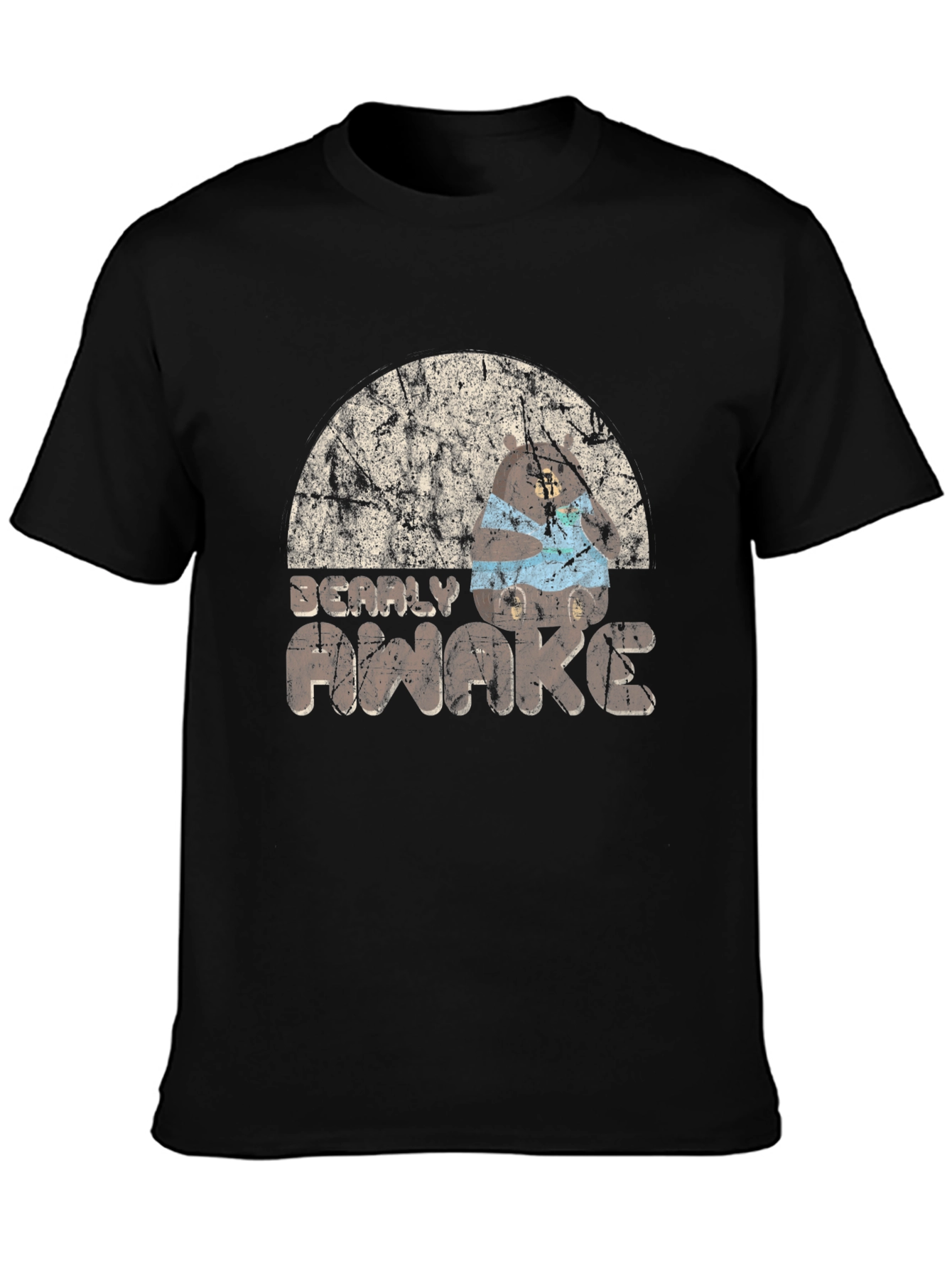 Bearly Awake Mens Graphic Tee