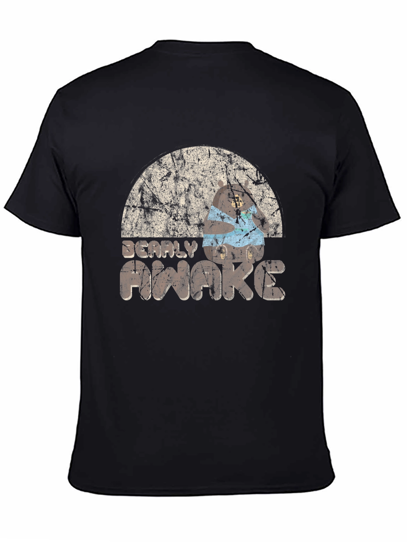 Bearly Awake Mens Graphic Tee