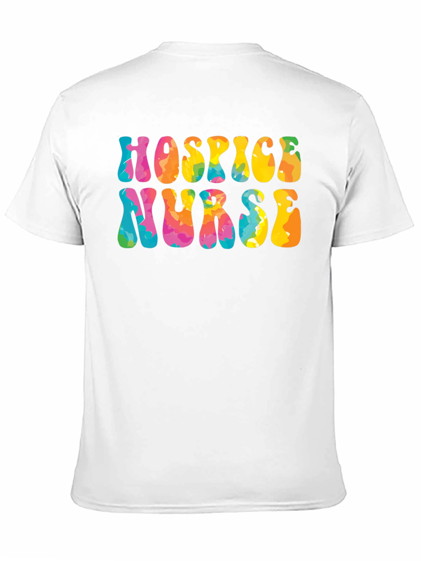 Hospice Nurse Tie Dye Graphic Tee